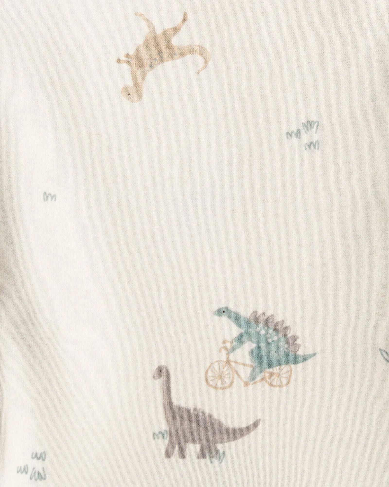 Carter’s Комплект 3 в 1 Mint Green Dino - жилет, штаны и боди foto