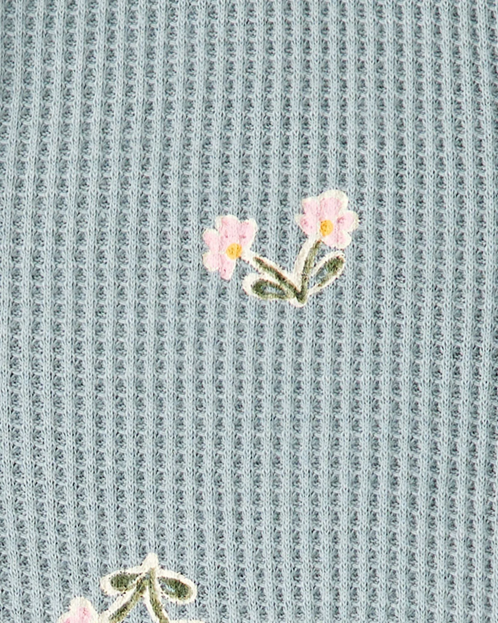 Carter’s Платье-боди Green Floral Thermal foto