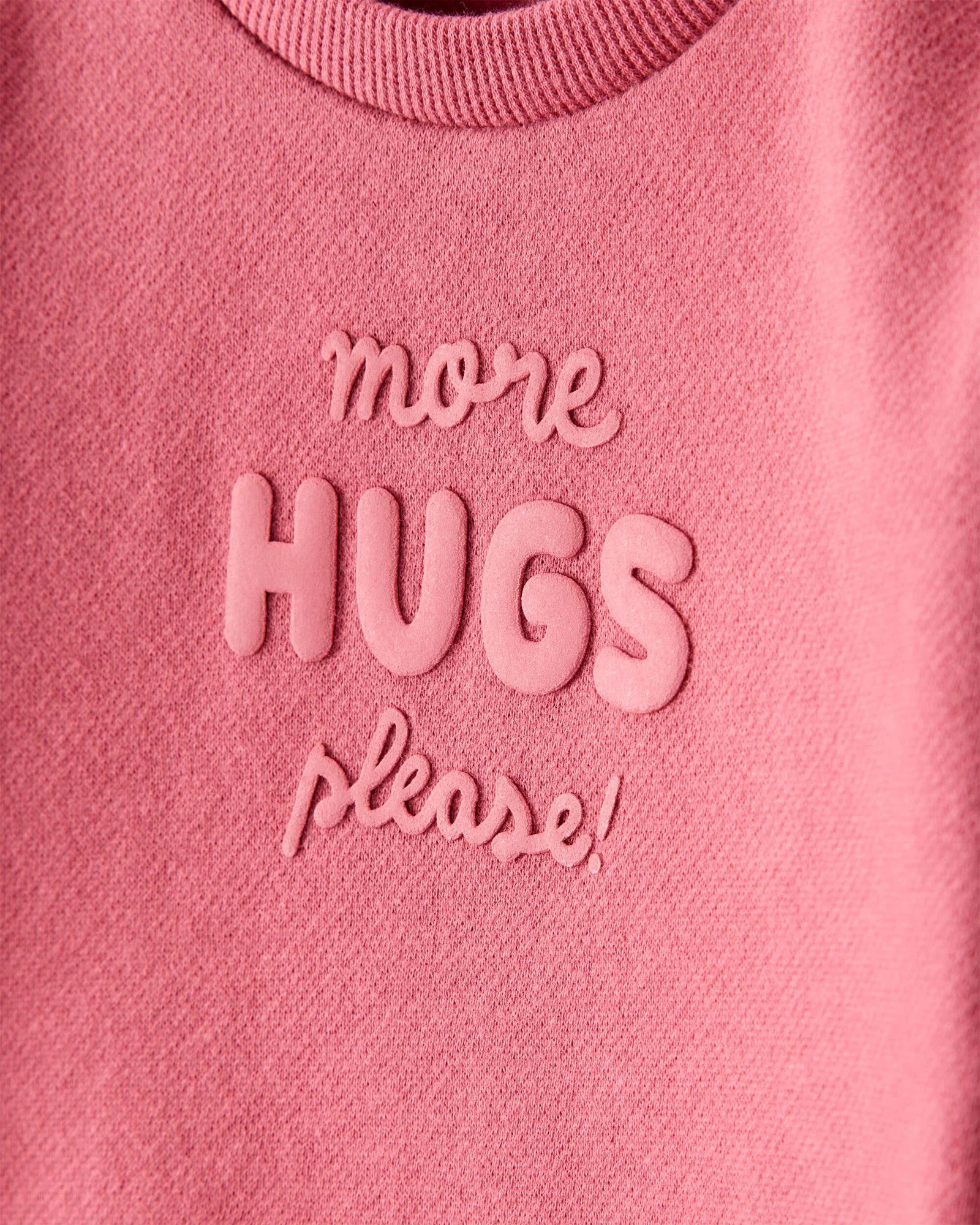 Carter's Hanorac More Hugs Please Pink foto
