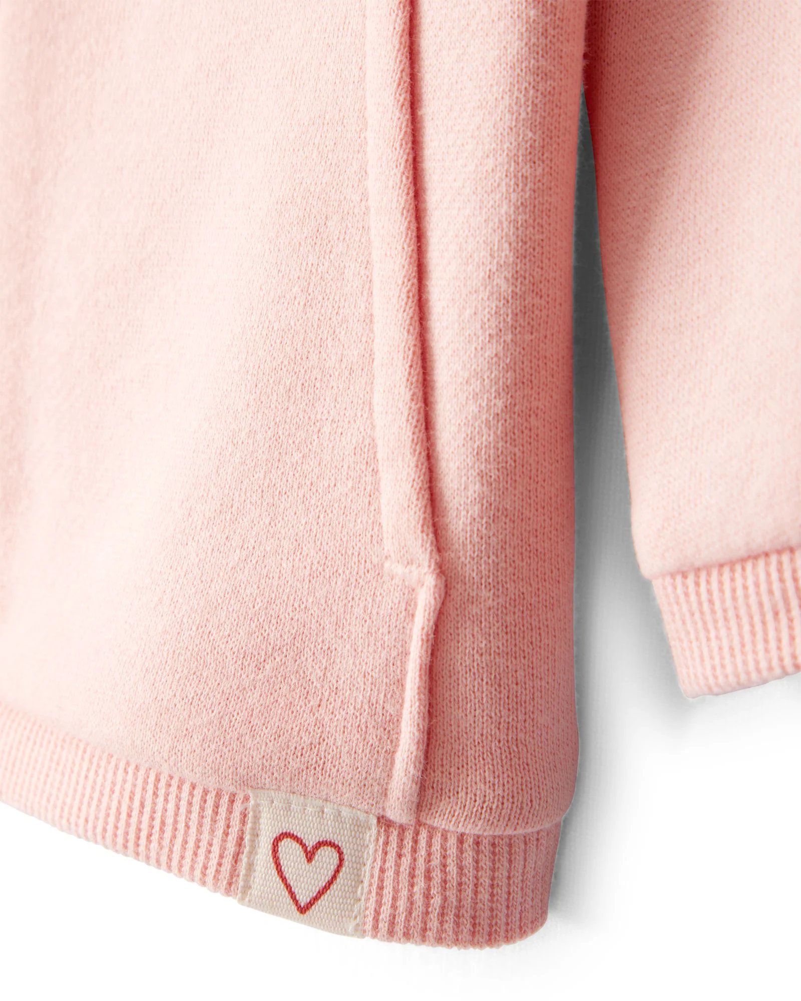 Carter's Hanorac cu gluga si fermoar Solid Pink foto