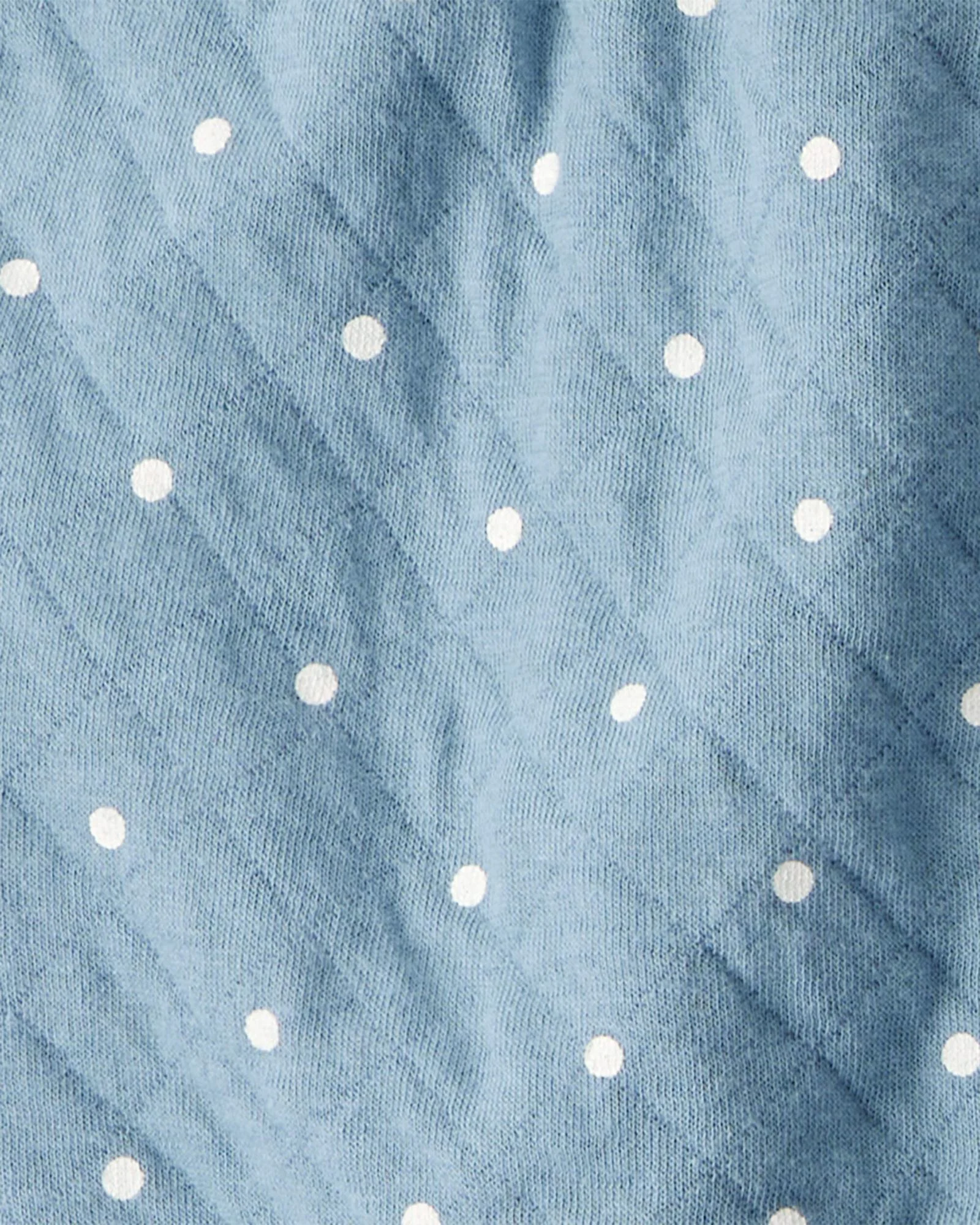 Carter’s Комплект 3 в 1 Blue Quilted Mini Dot - жилет с капюшоном, штаны и боди foto