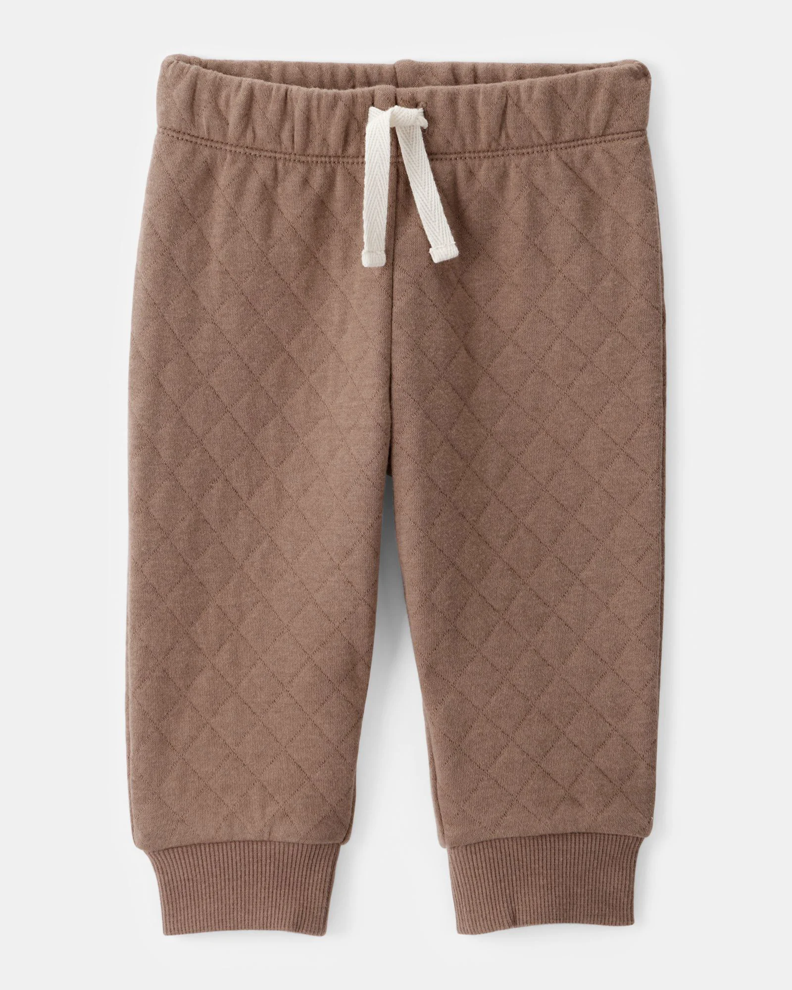 Carter's Set 2 piese Brown Quilted - pantaloni si body foto