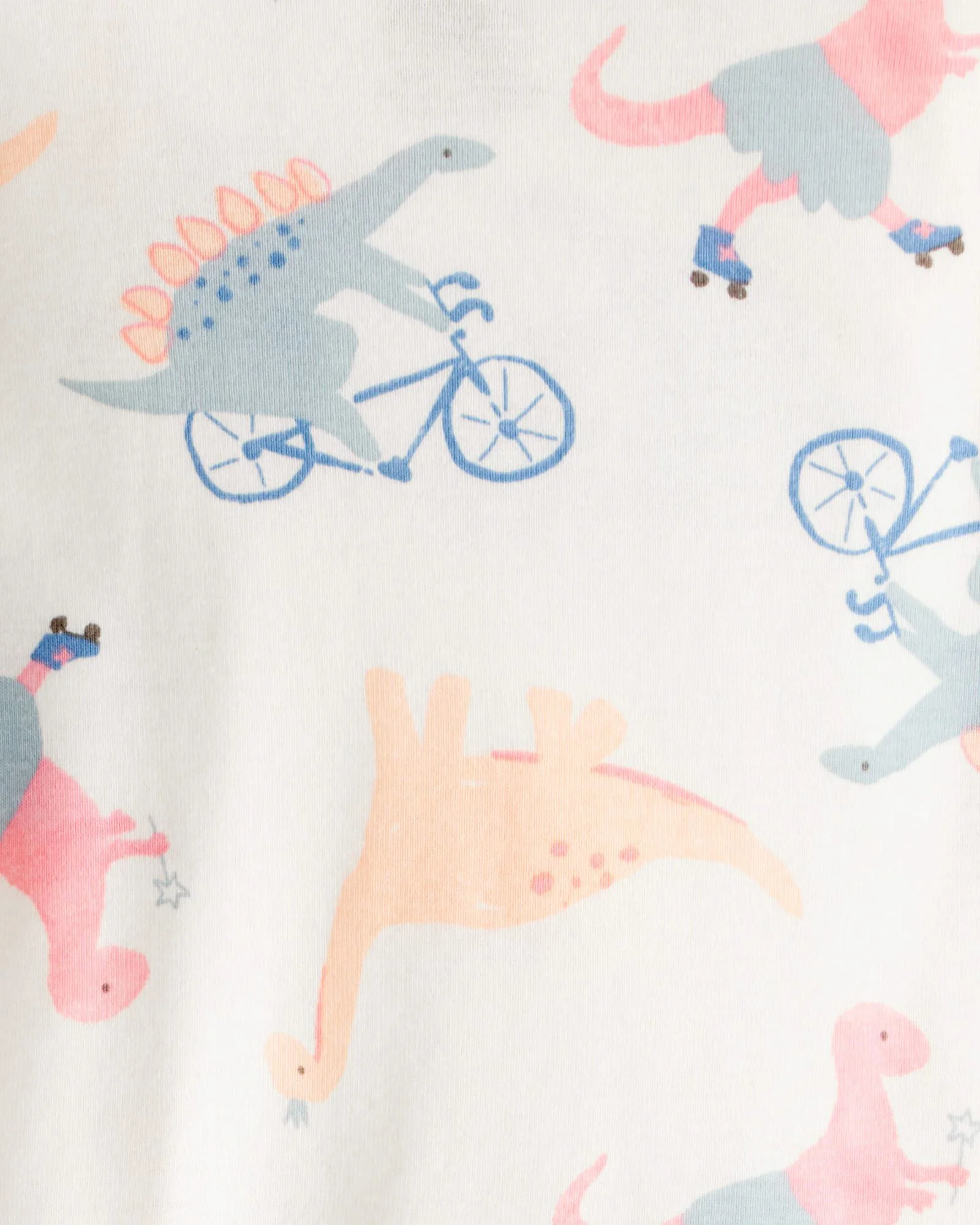 Carter's Комплект из 2 пижам хлопковых Blue-Pink Dinosaur foto