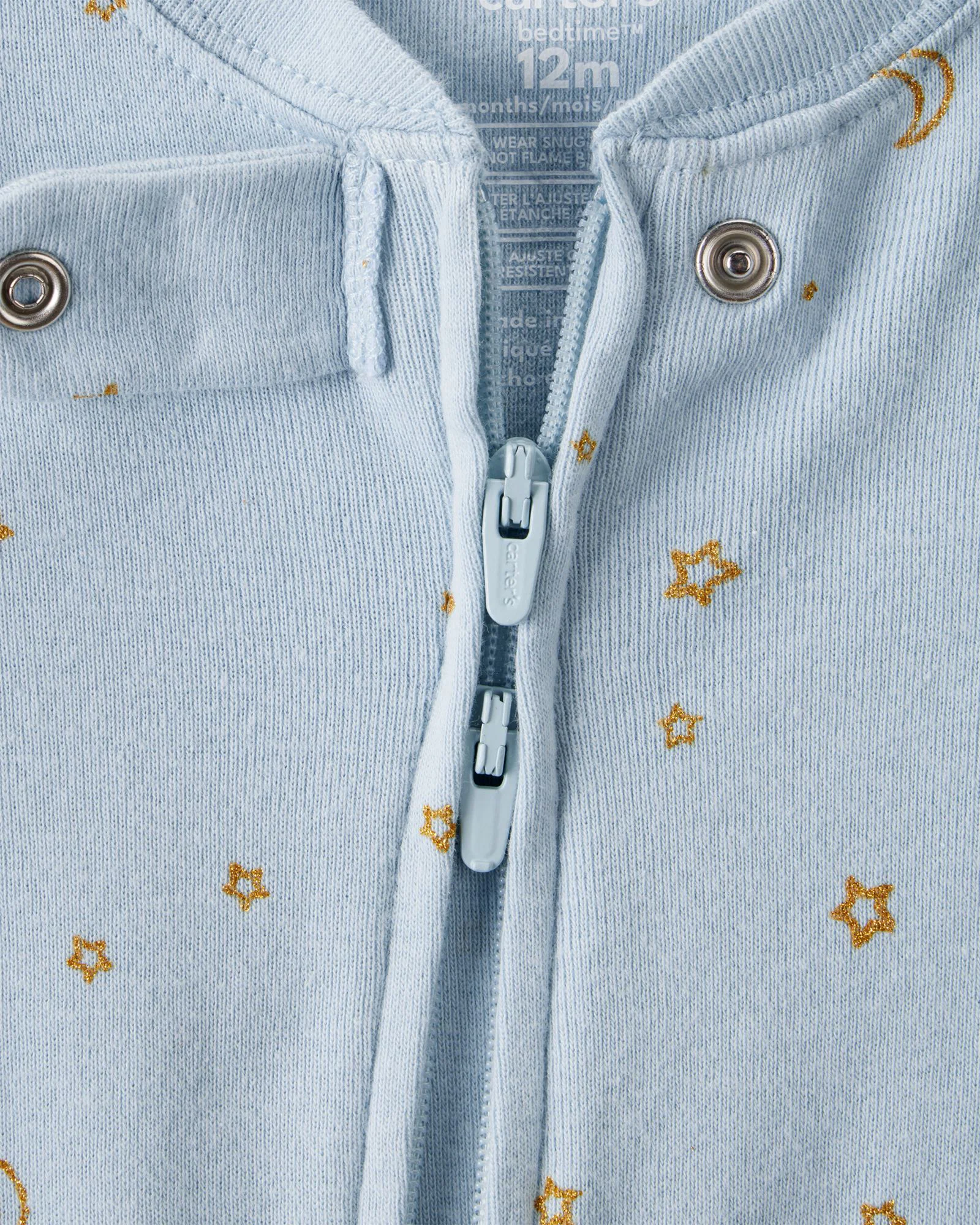 Carter’s Пижама из хлопка с носочками Blue Unicorn foto