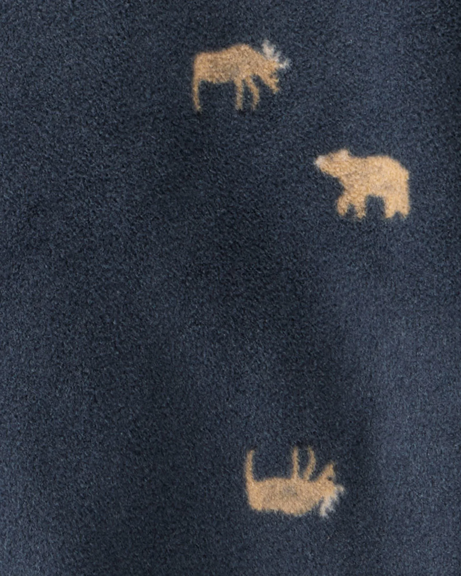 Carter’s Пижама из флиса с носочками Navy Moose foto
