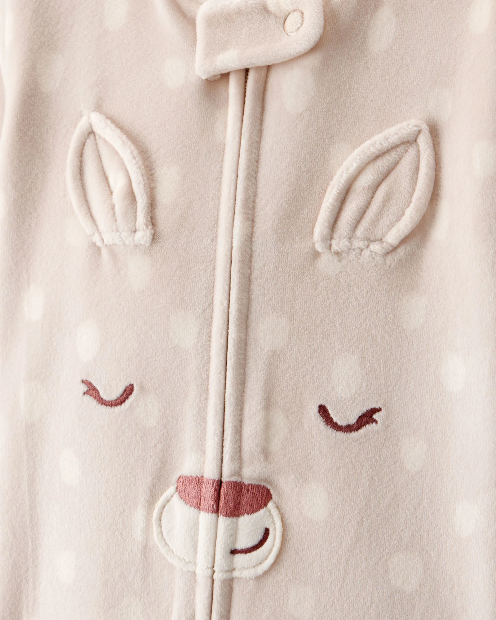 Carter's Пижама с носочками Tan Deer Face foto