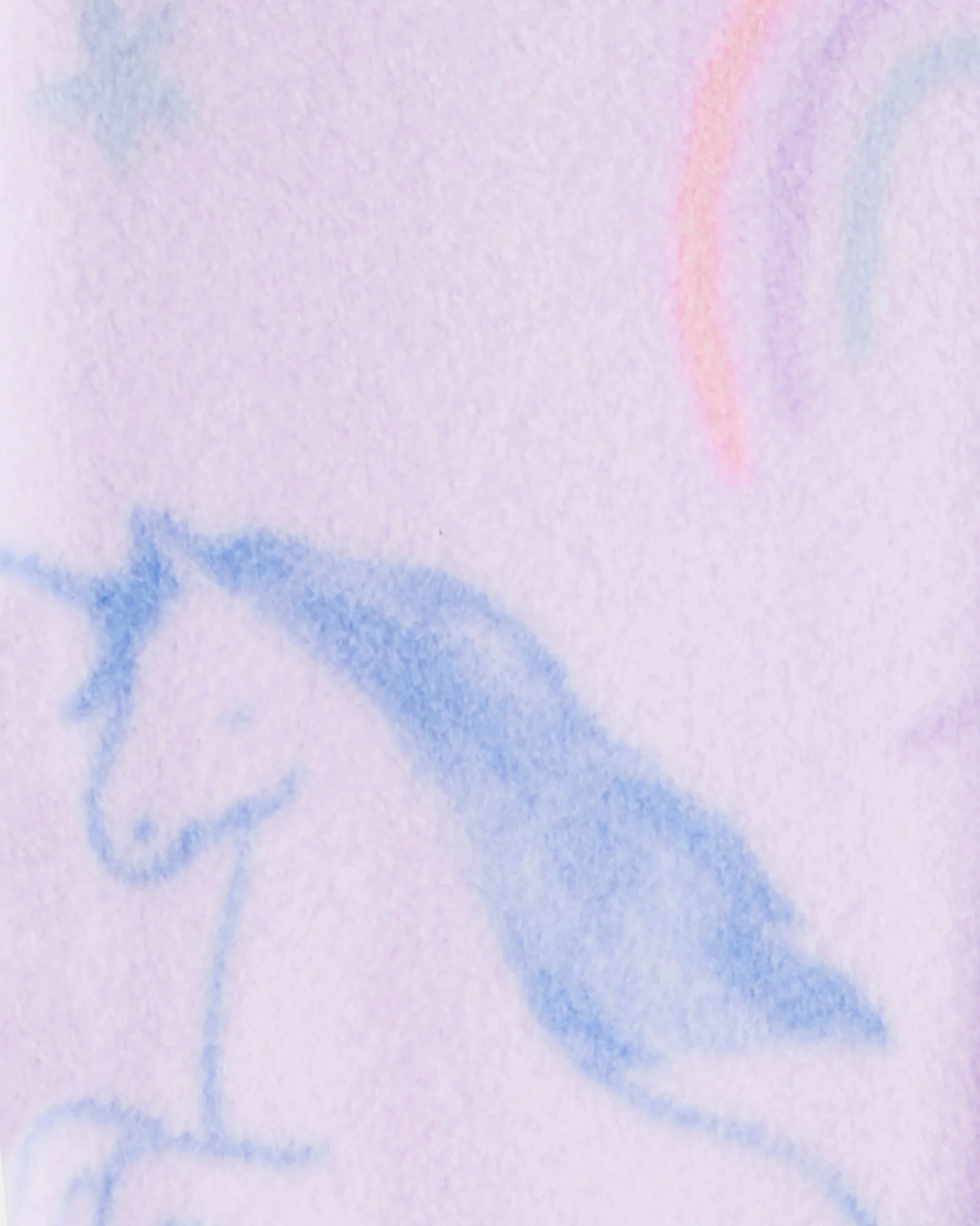 Carter's Pijama din fleece cu botosei Purple Unicorn foto