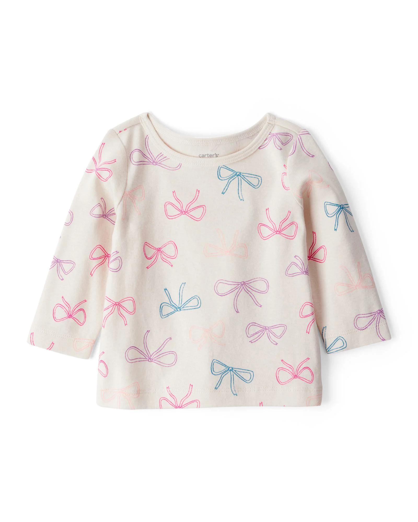 Carter's Комплект 3 в 1 Pink Corduroy Bow - блузка, платье и колготки foto
