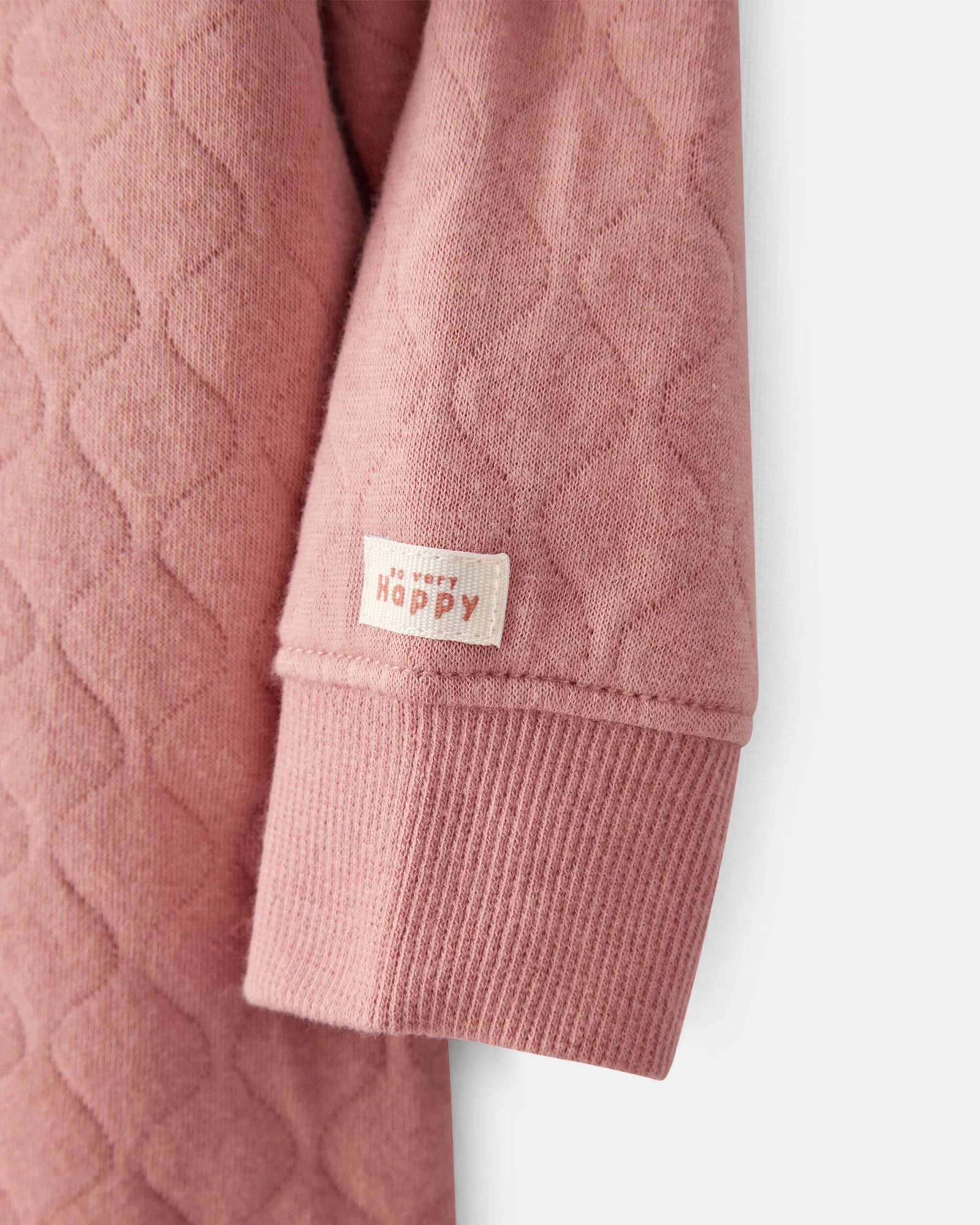 Carter's Комбинезон Solid Pink Quilted foto