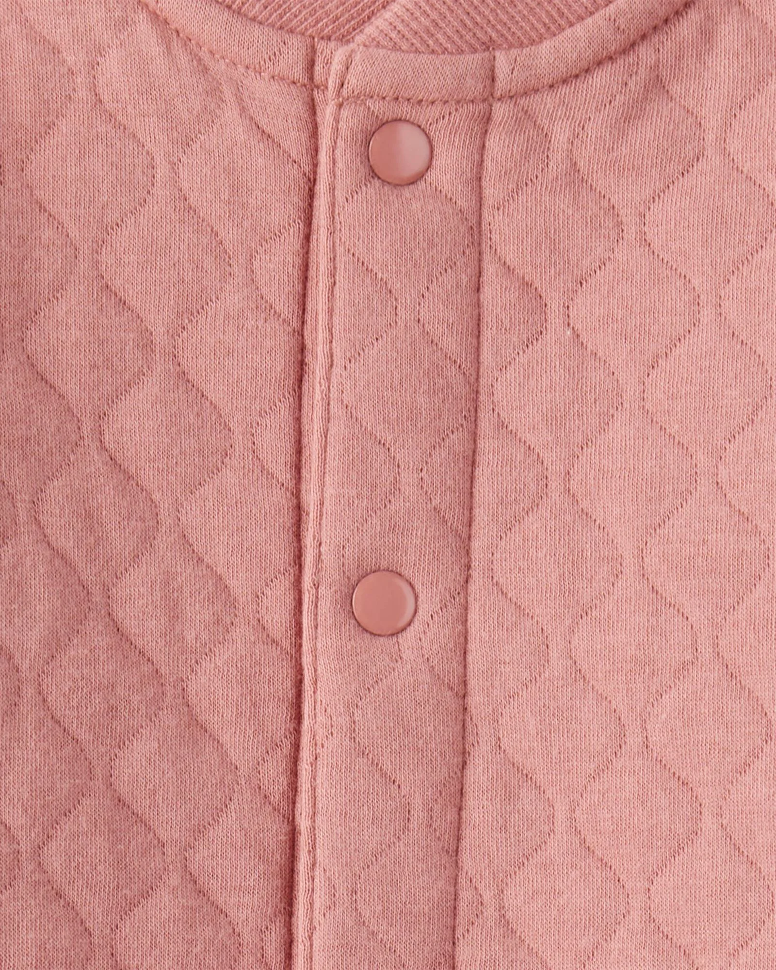 Carter's Комбинезон Solid Pink Quilted foto