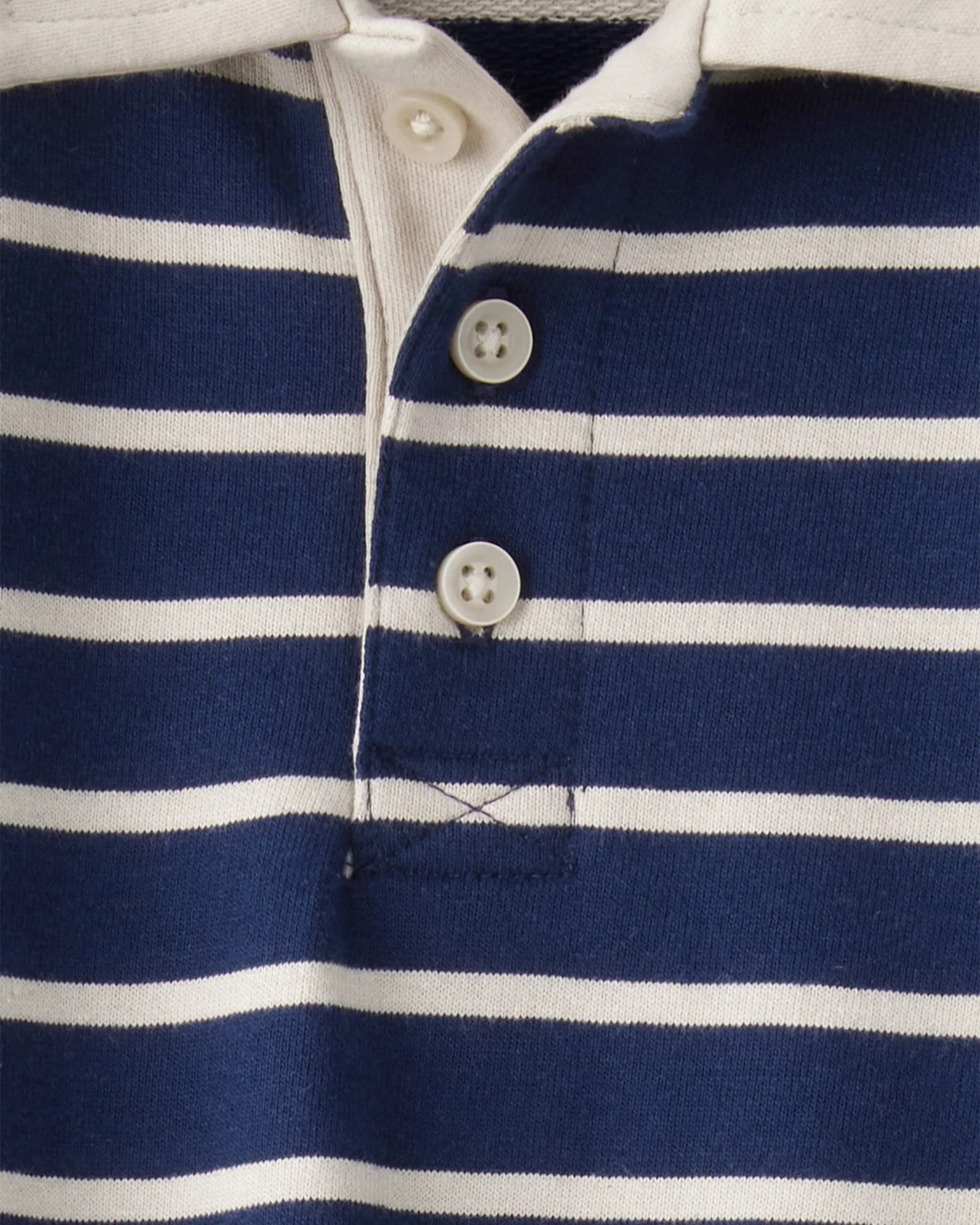 Carter's Salopeta Navy Striped Polo foto