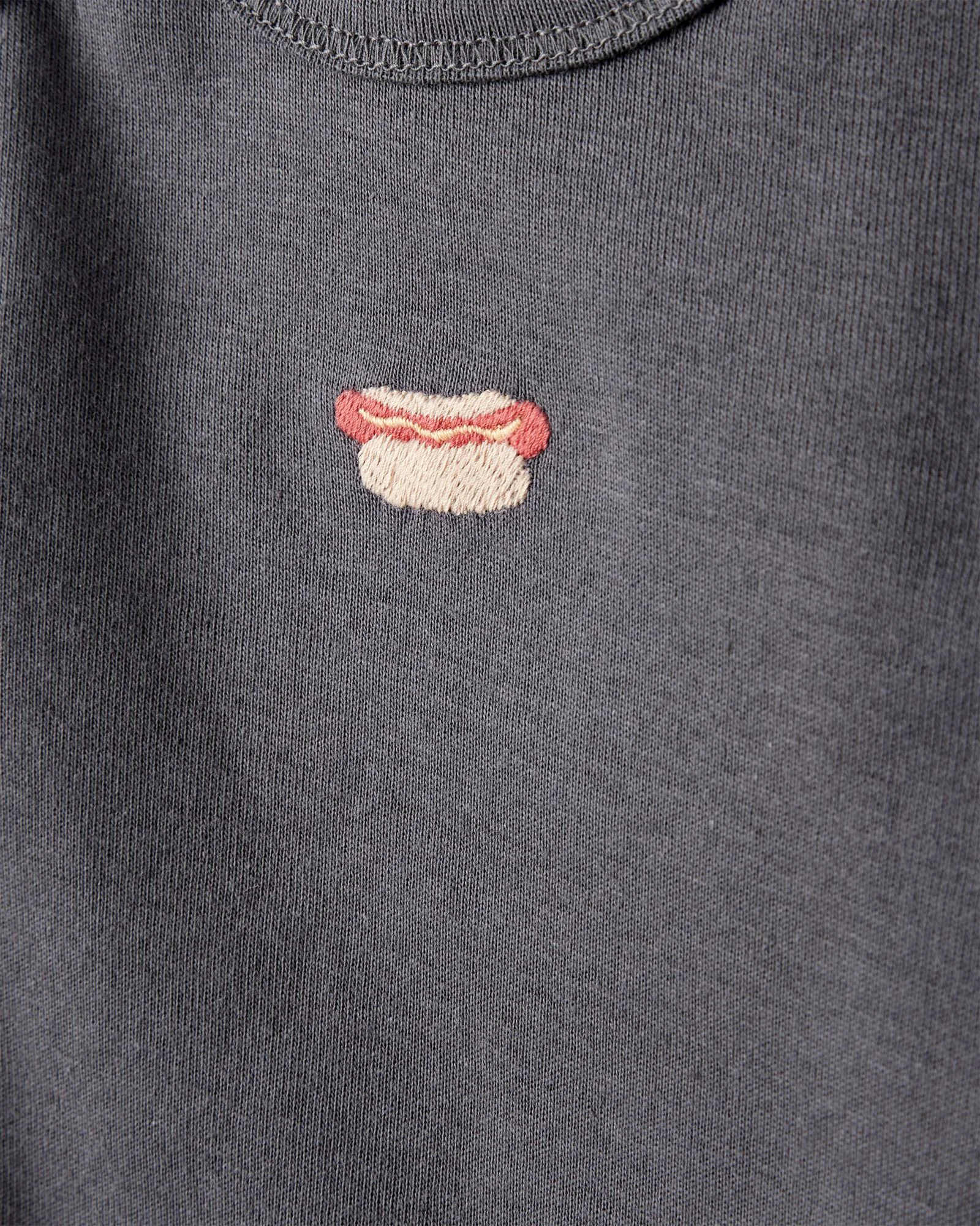 Carter's Set 5 body cu broderie Hotdog Pizza foto