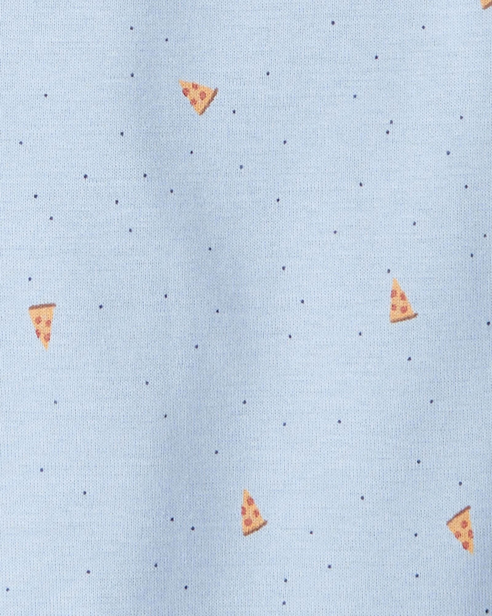 Carter's Set 5 body cu broderie Hotdog Pizza foto