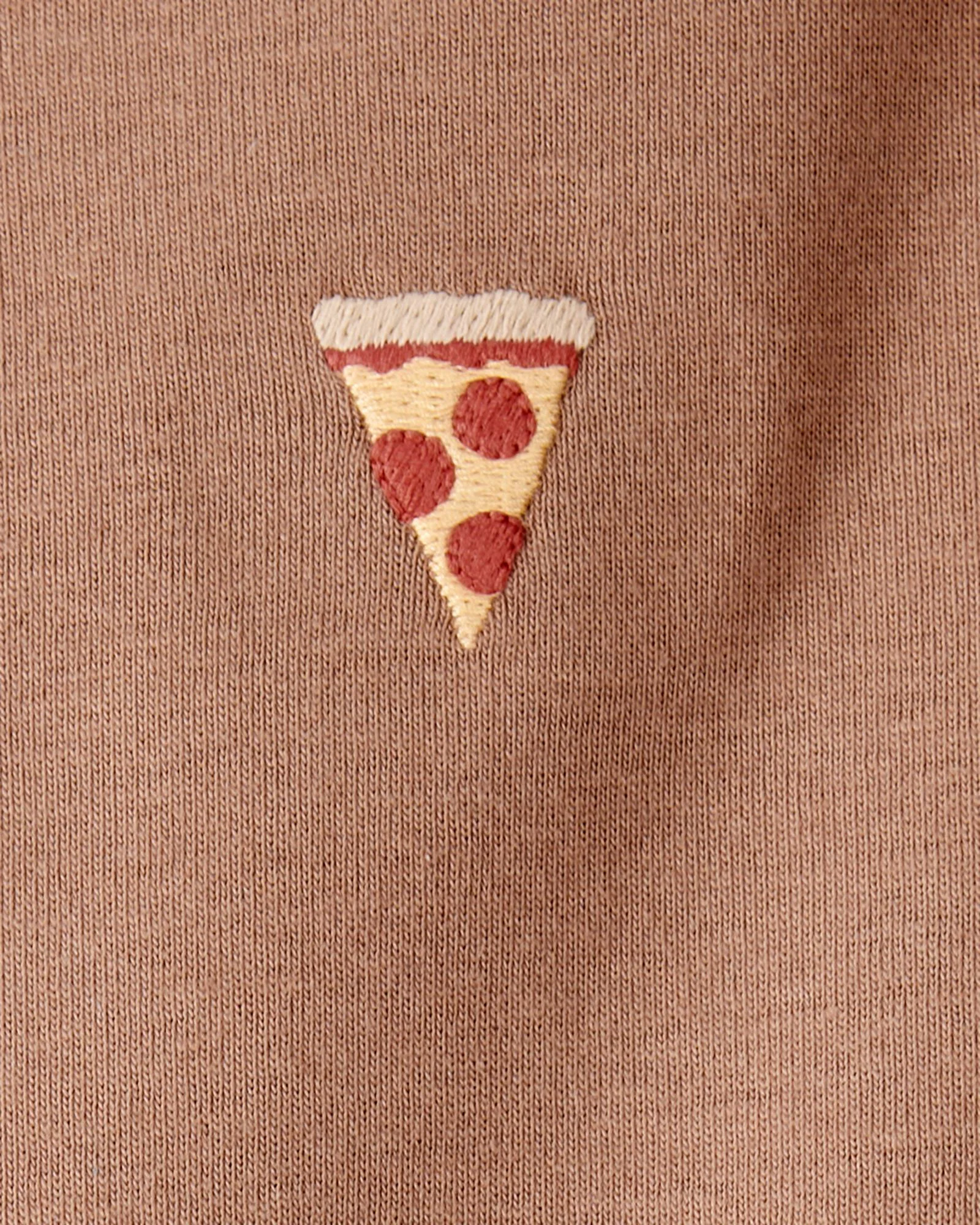 Carter's Set 5 body cu broderie Hotdog Pizza foto