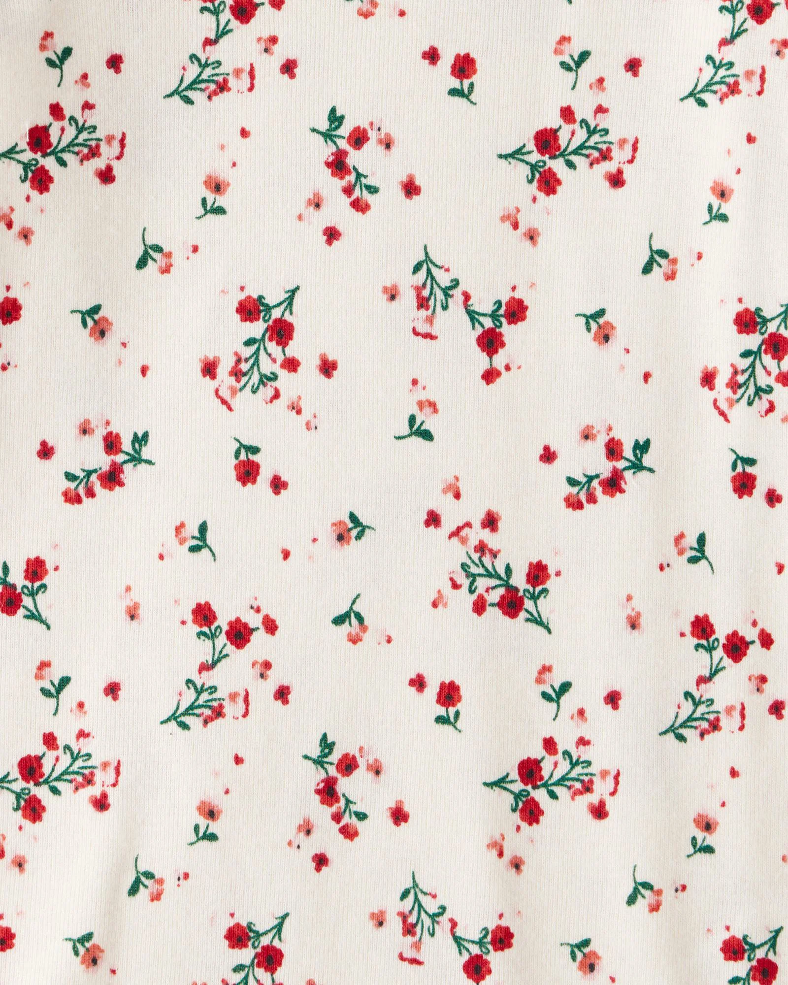 Carter's Комплект 4 бодиков с длинными рукавами Floral Leopard CandyCane foto