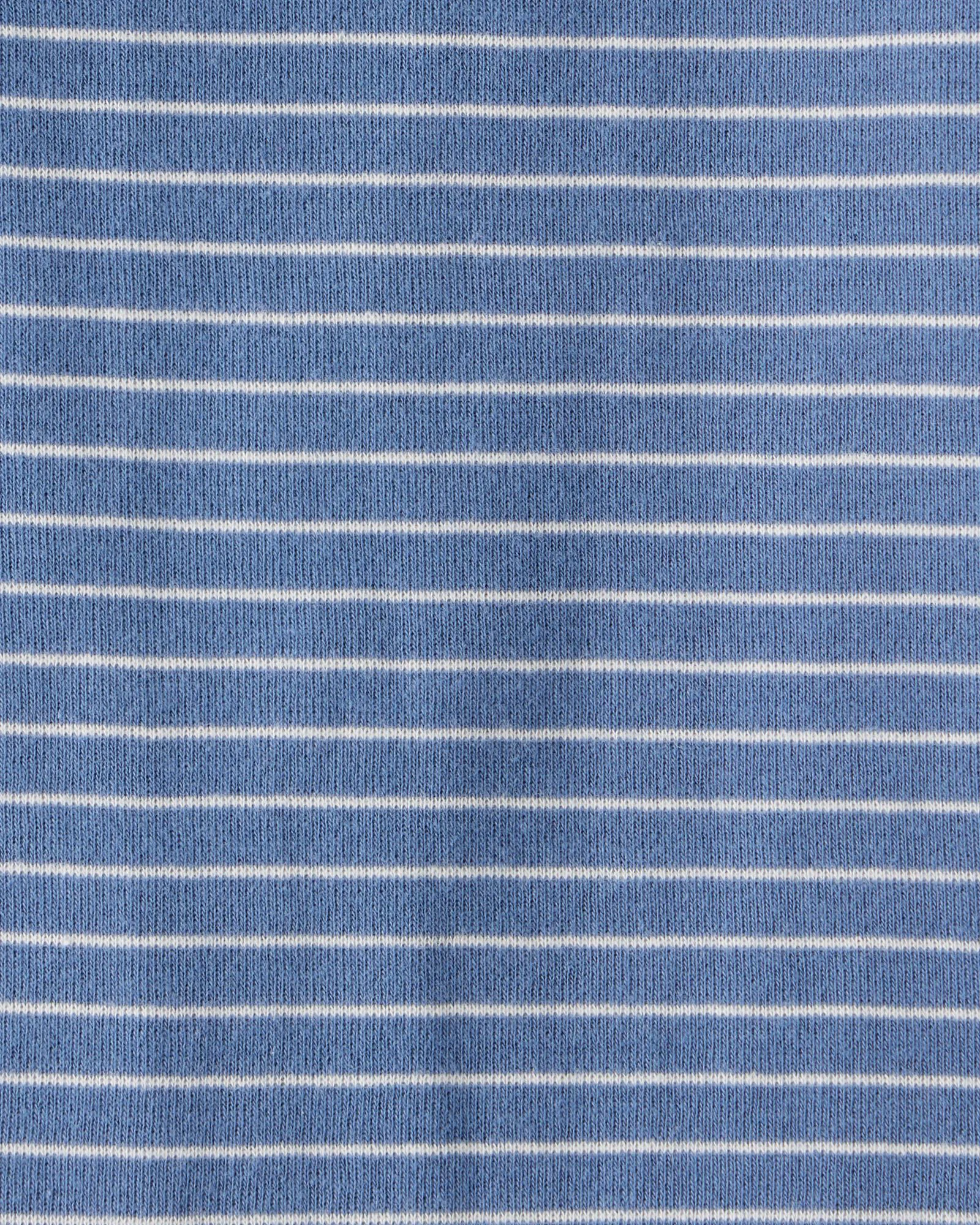 Carter's Set 4 body cu maneca lunga Dinosaur Stripe foto