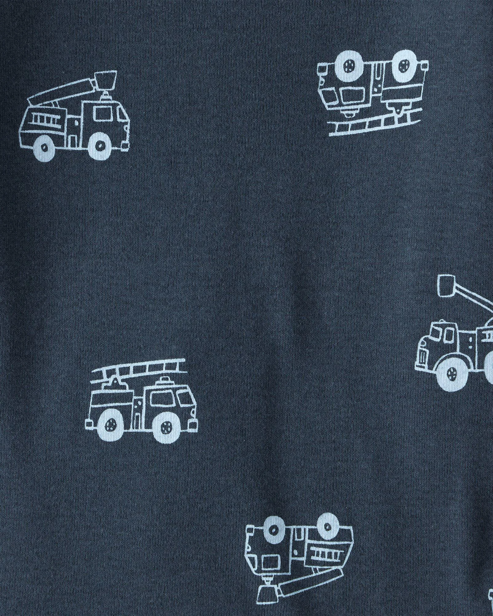 Carter's Set 4 body cu maneca lunga Construction Stripe foto