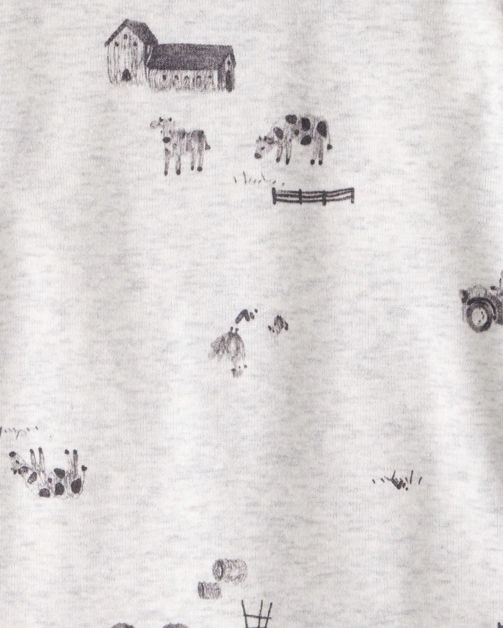Carter's Set 4 body cu maneca lunga Sheep House foto