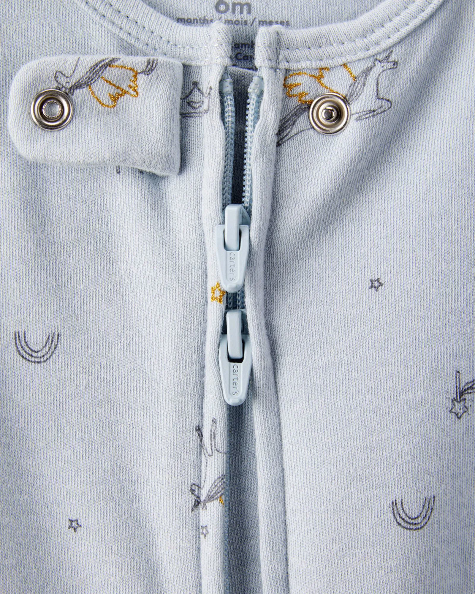 Carter's Пижама Blue Unicorn foto