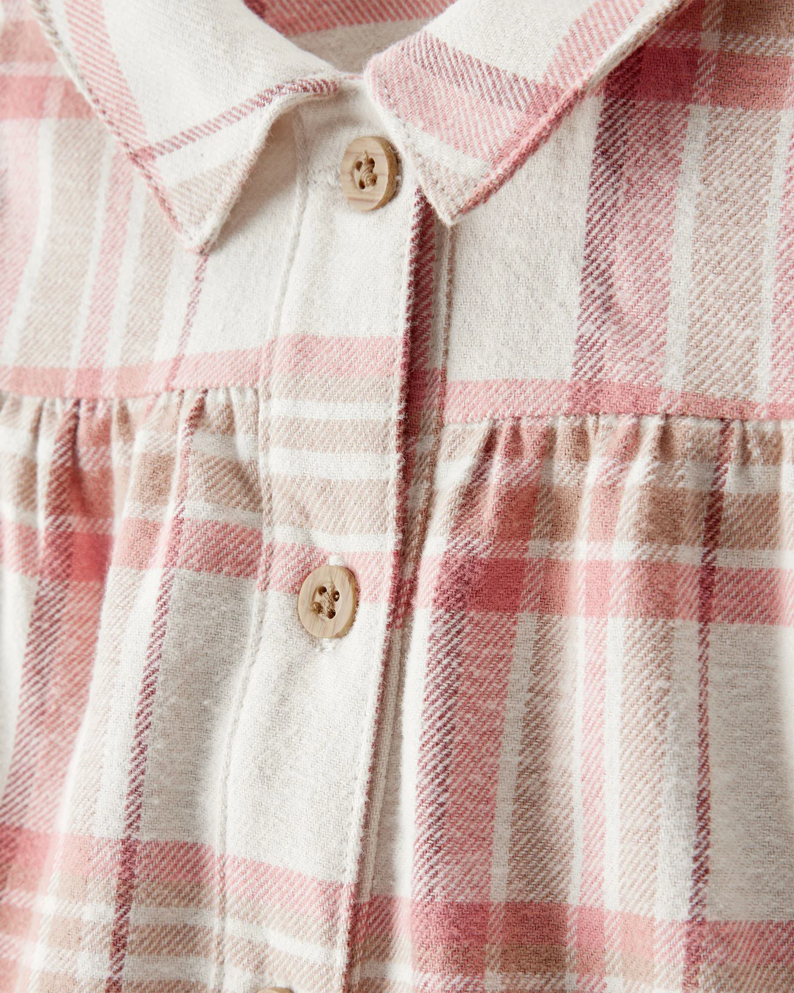 Carter's Комплект 2 в 1 Plaid Flannel - платье и повязка foto