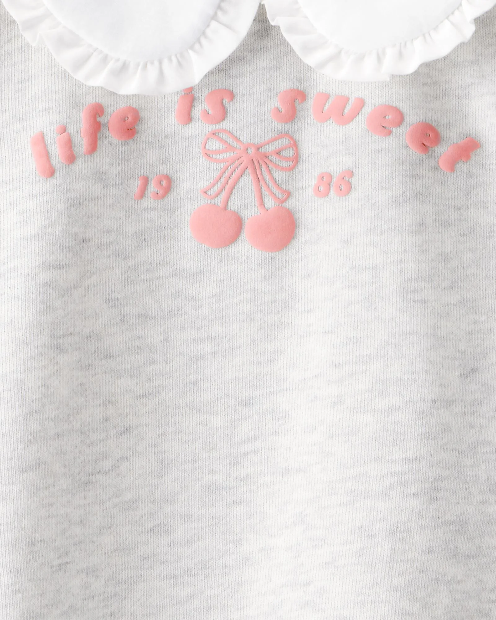 Carter's Top Terry Grey Cherry foto