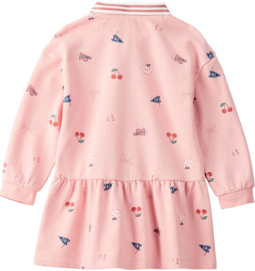 Carter's Rochita cu maneca lunga Pink Icon foto