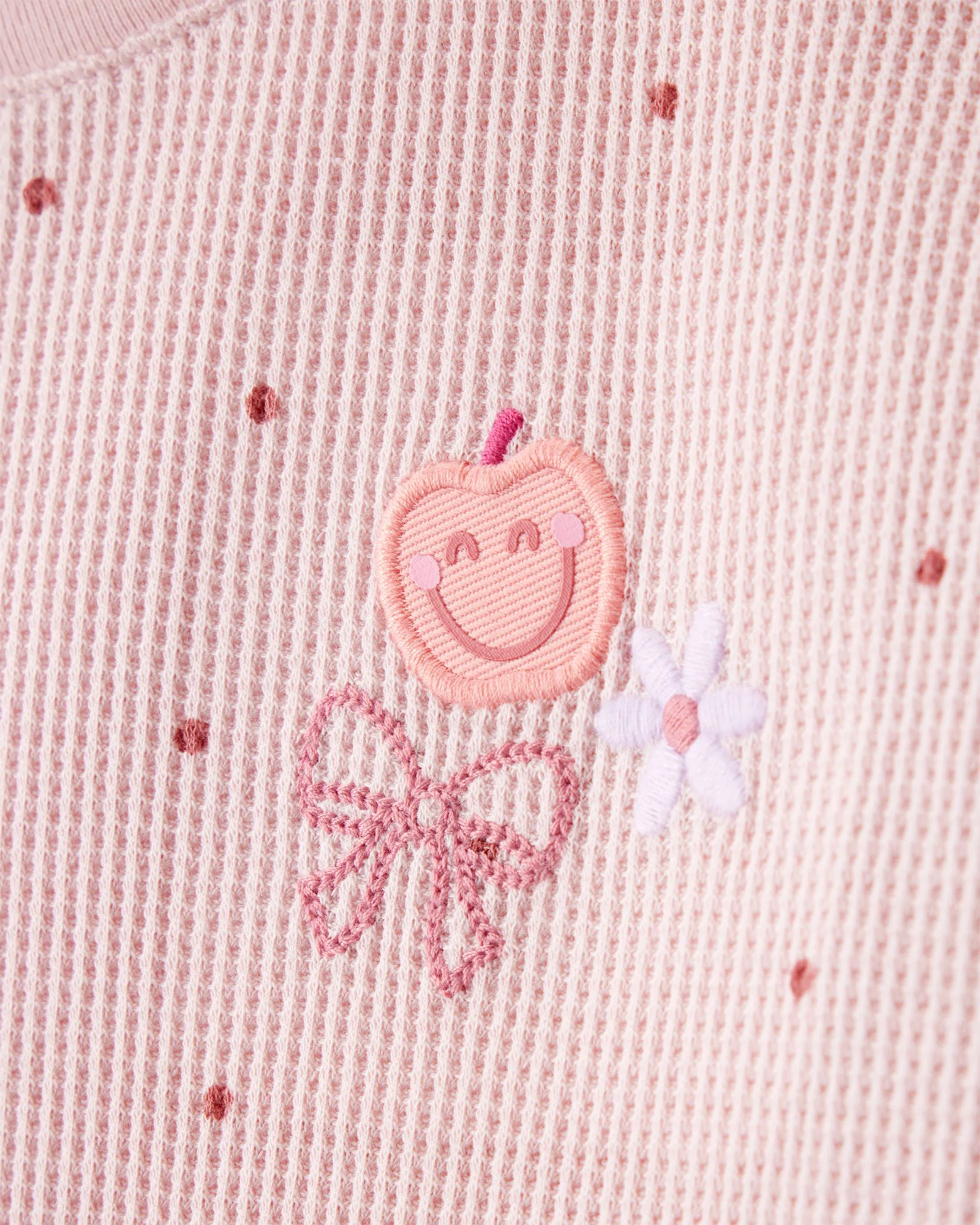 Carter's Tricou impletit Pink Dot foto