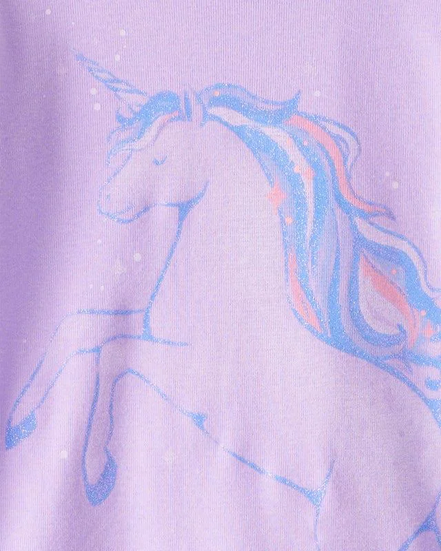 Carter's Комплект из 2 пижам хлопковых Purple Unicorn foto