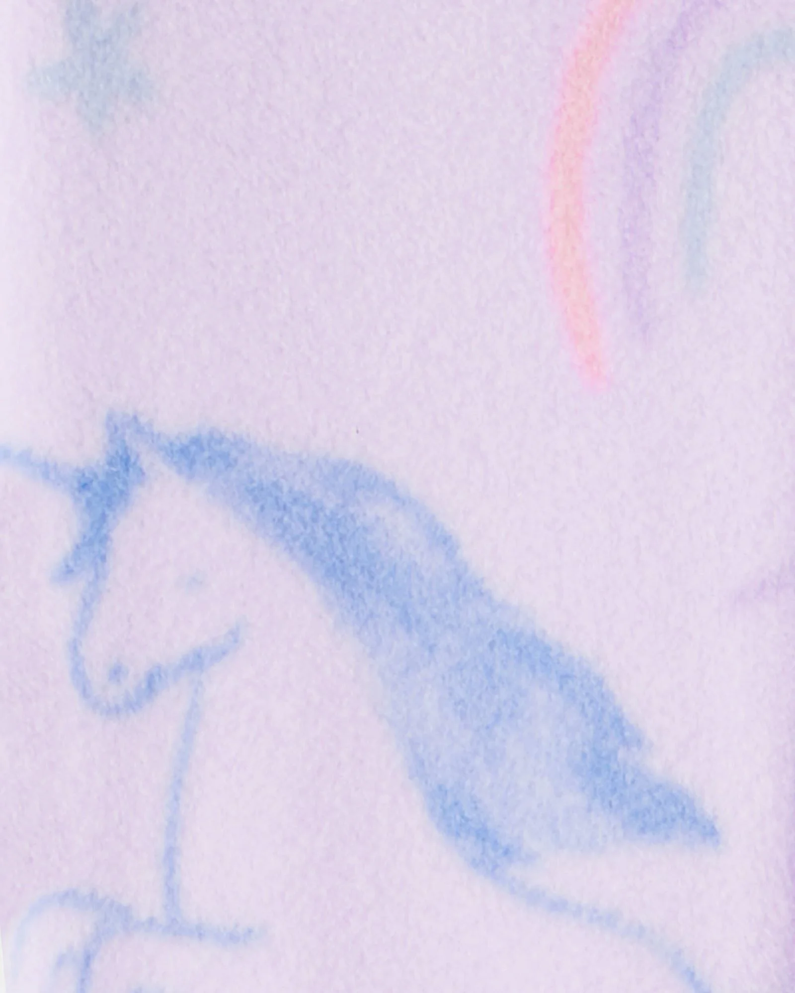 Carter's Pijama din fleece cu botosei Purple Unicorn foto
