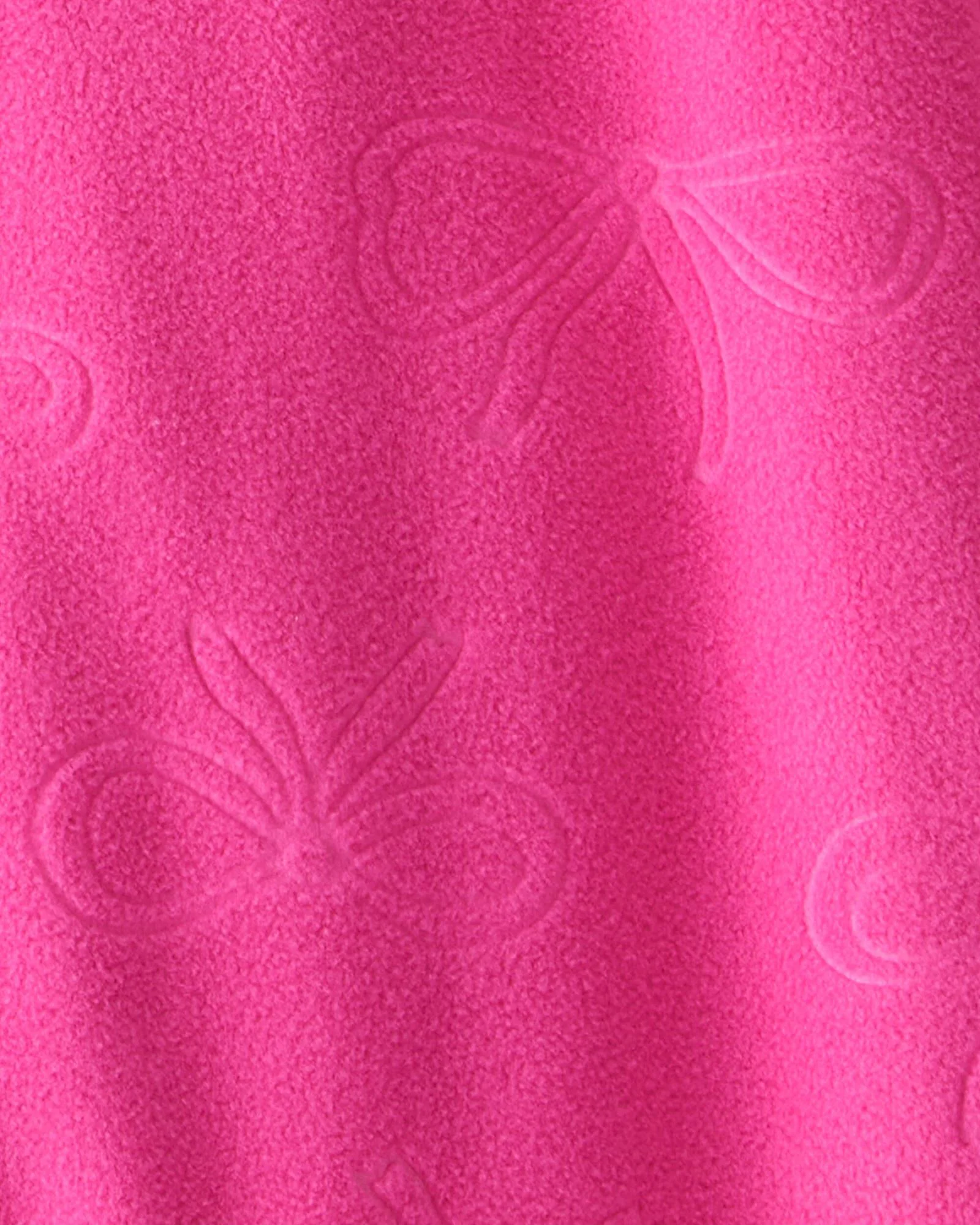 Carter's Pijama din fleece cu botosei Pink Bow foto