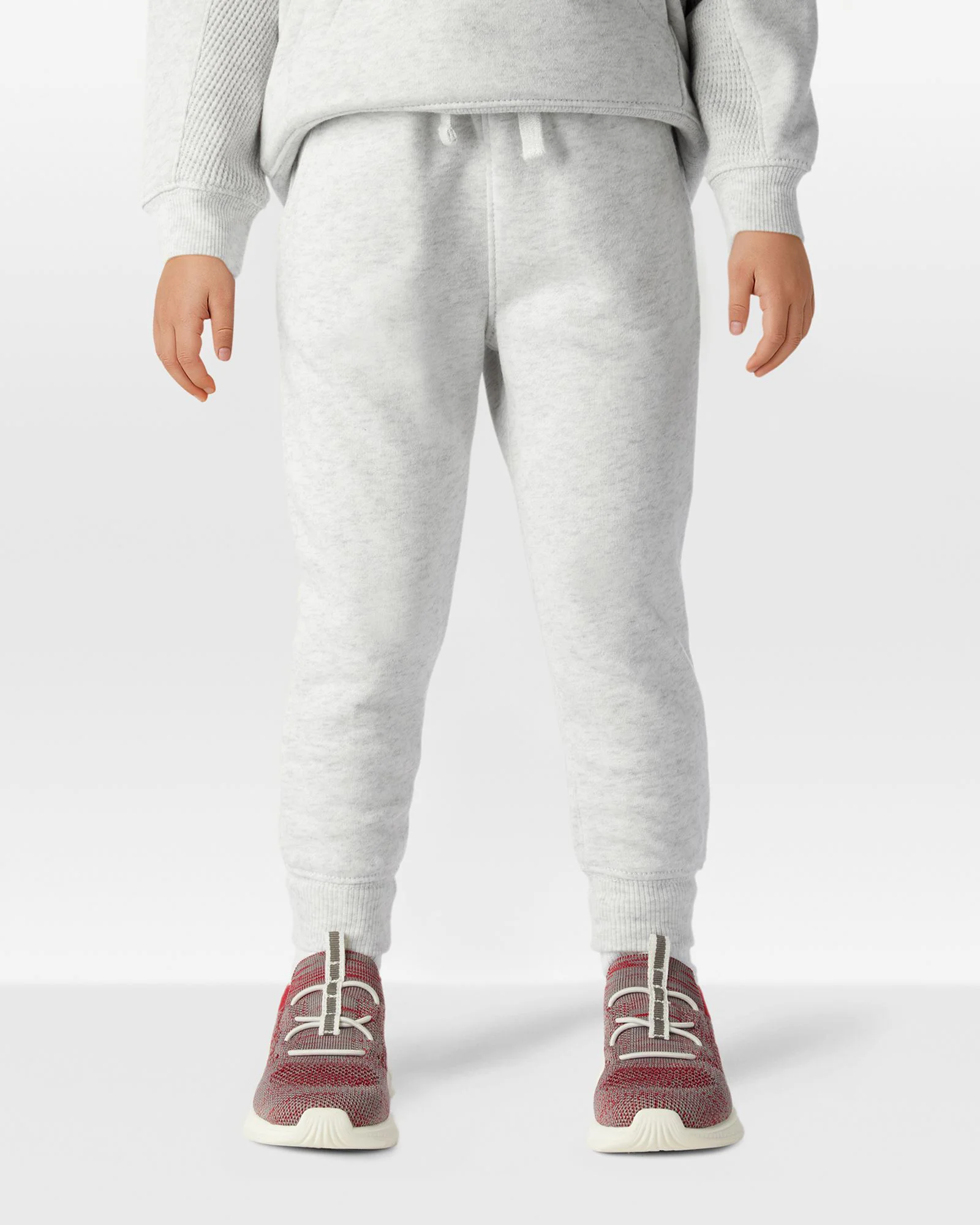 Carter's Pantaloni Solid Fleece Cotton Jogger Grey foto