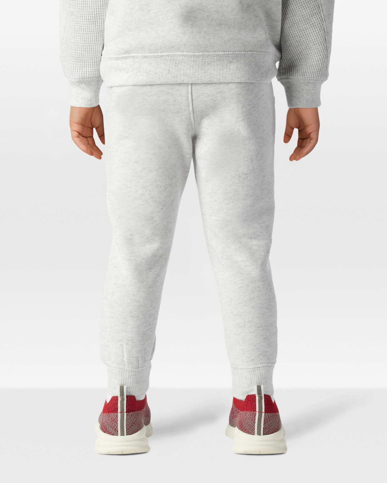 Carter's Pantaloni Solid Fleece Cotton Jogger Grey foto