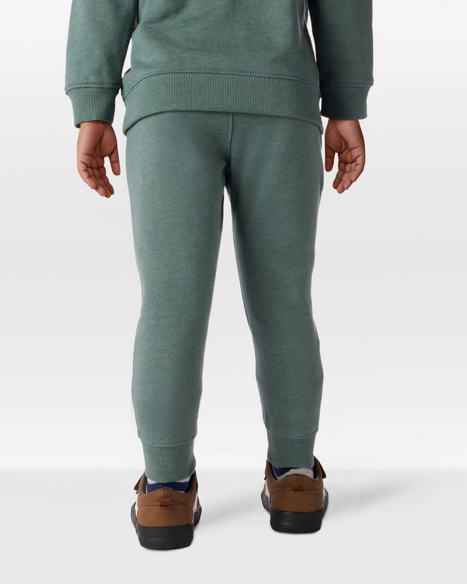 Carter's Pantaloni Solid Fleece Cotton Jogger Green foto