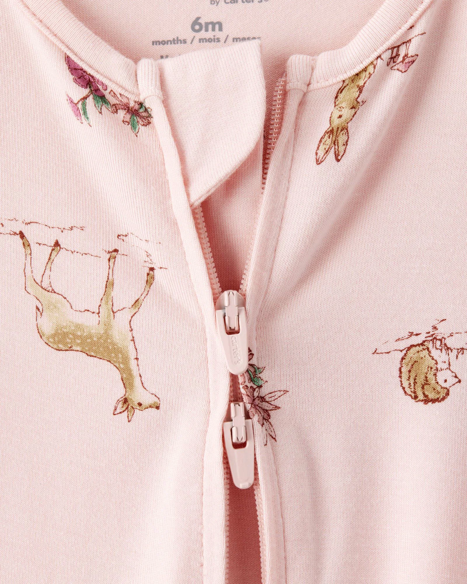 Carter's Пижама Purely Soft из вискозы Pink Deer foto