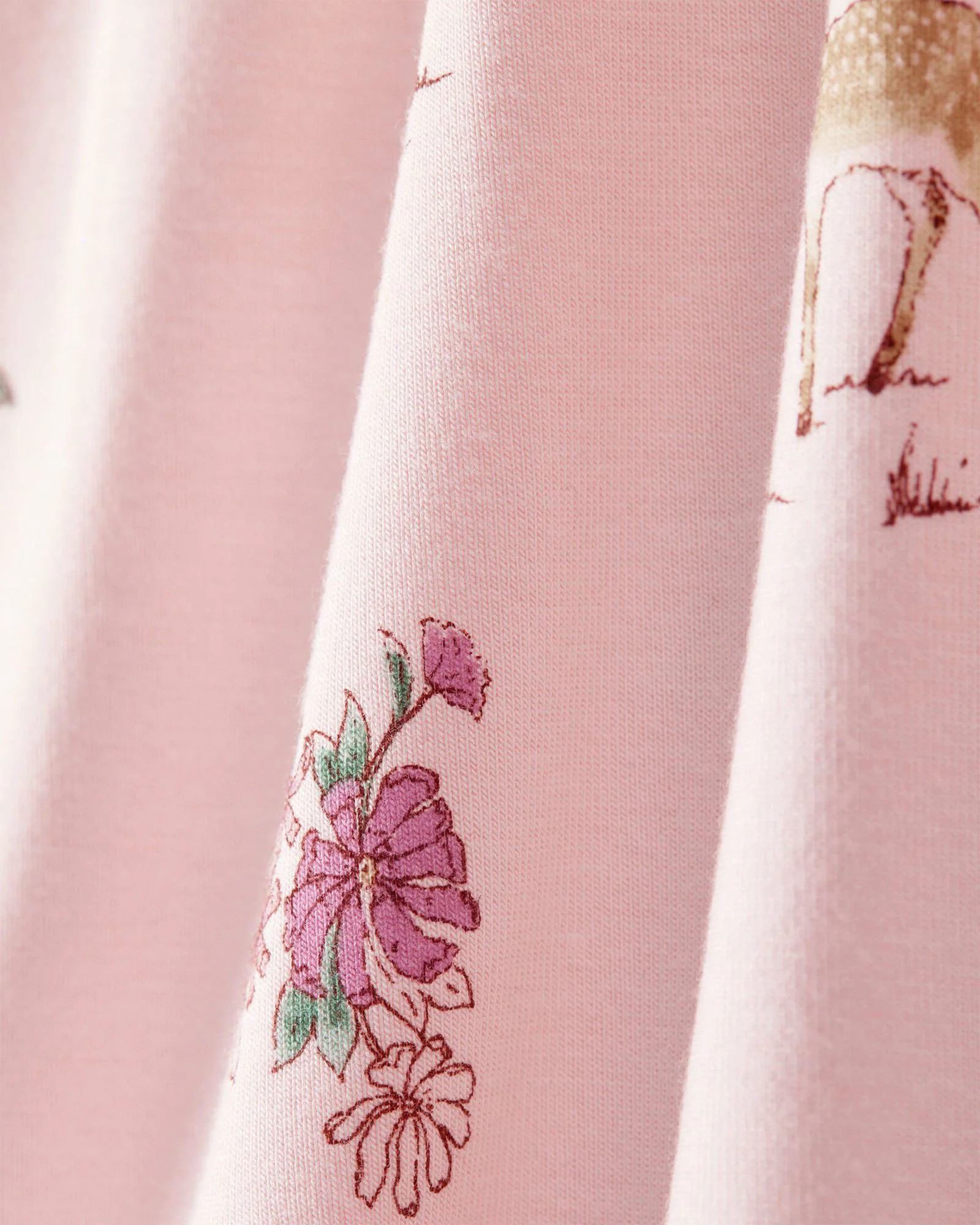 Carter's Комплект 2 бодиков с длинными рукавами из вискозы Purely Soft Deer Burgundy foto