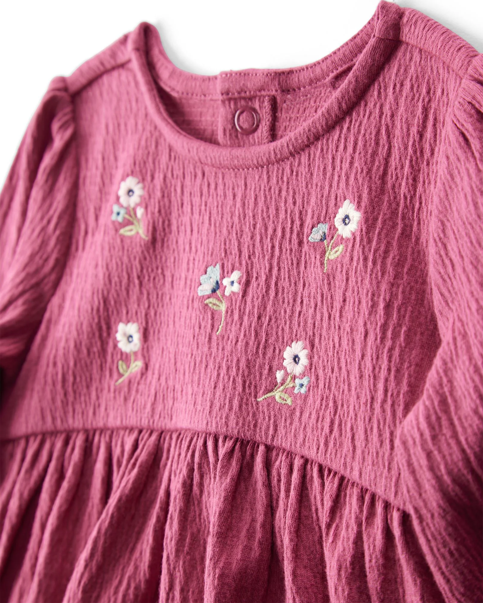 Carter's Платье-боди Dark Pink Mini Floral foto