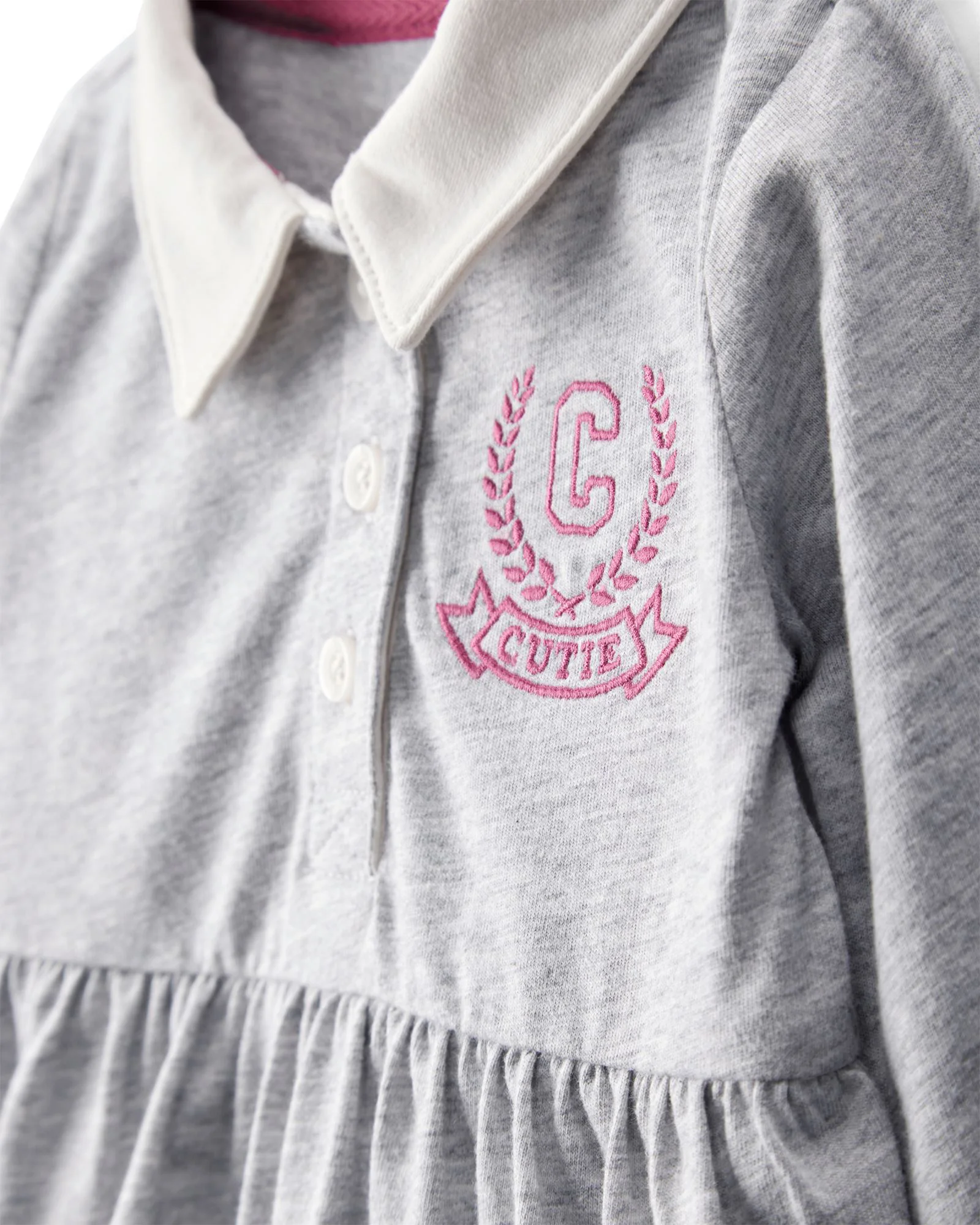 Carter's Rochita tip body Gray Varsity foto