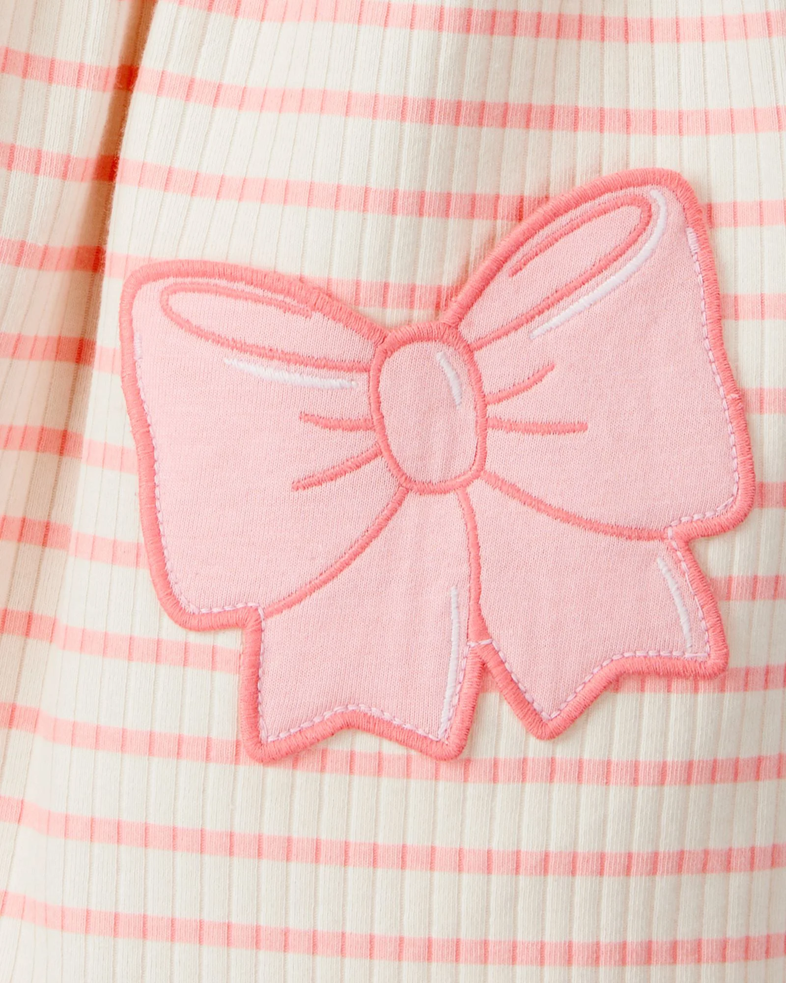 Carter's Rochita cu maneca scurta Pink Bow foto