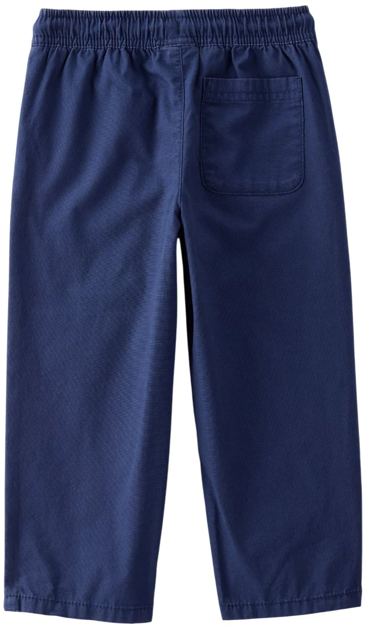 Carter's Брюки хаки со шнурком Pull On Navy foto