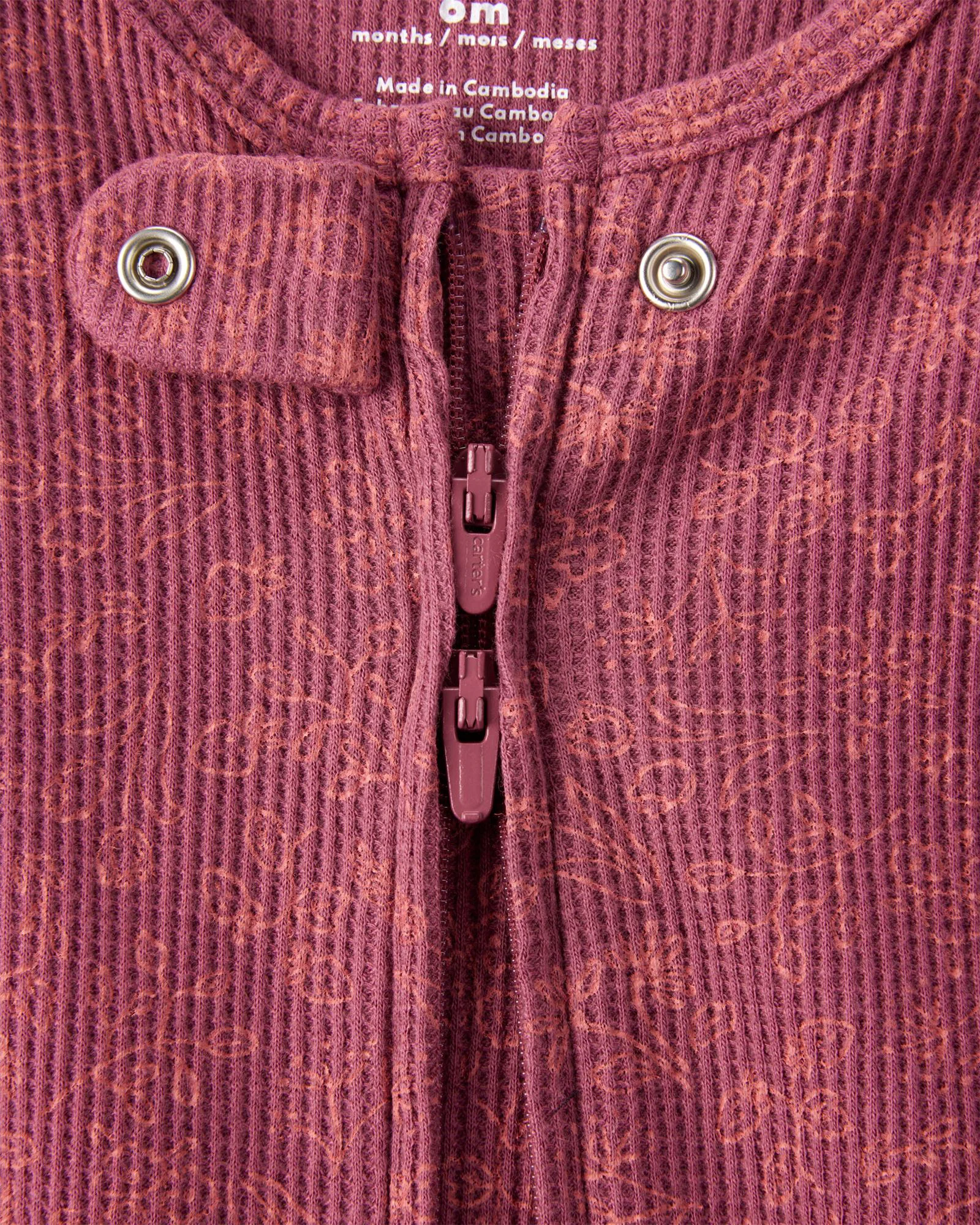 Carter's Pijama texturata Ditsy Compact Floral foto