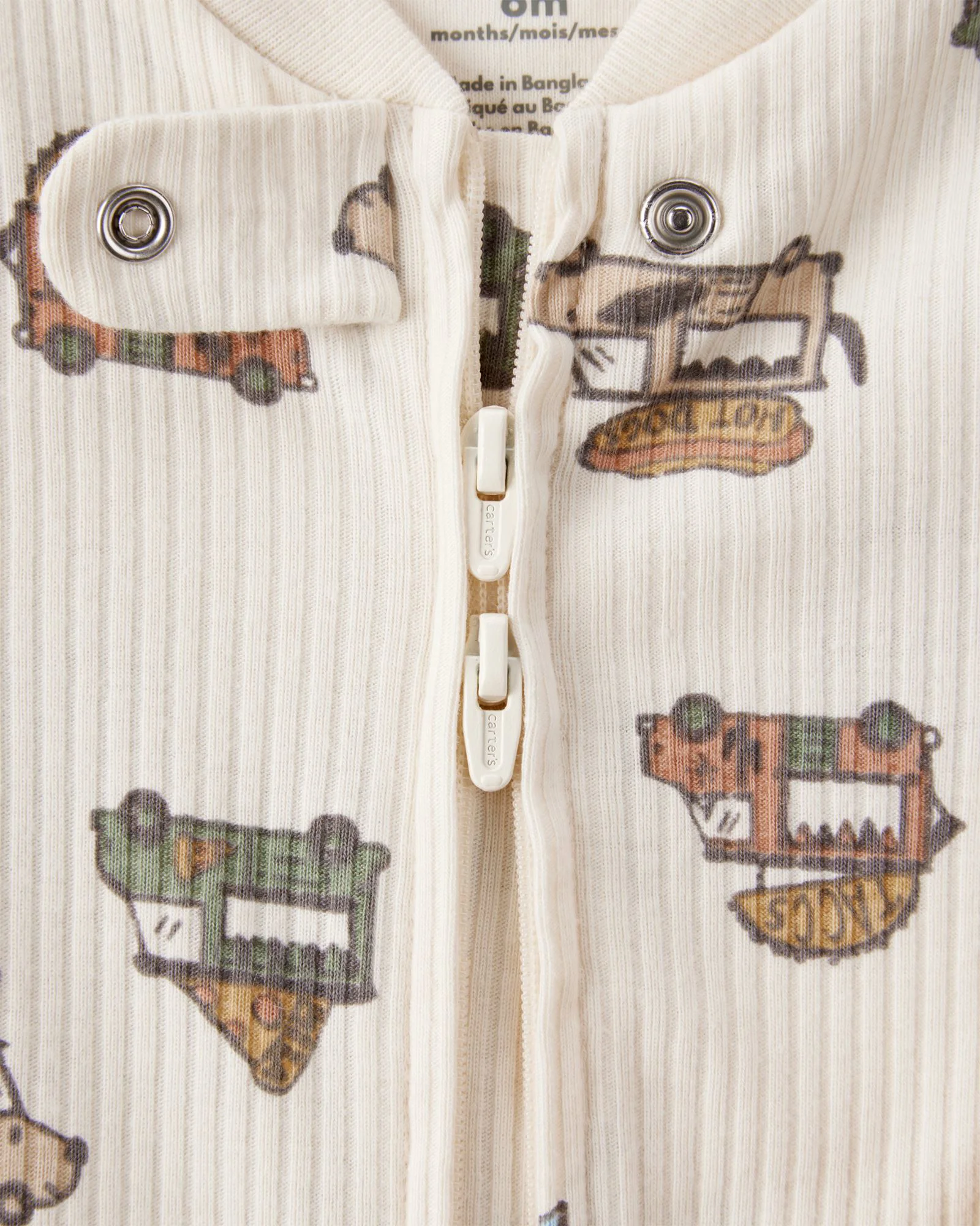 Carter's Pijama texturata Food Truck foto