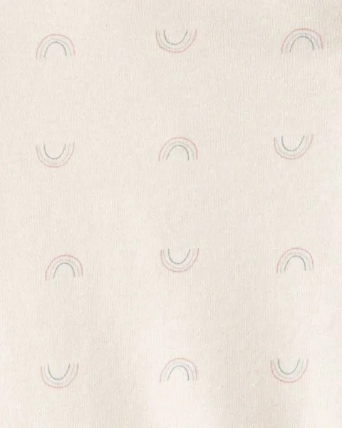 Carter's Set 5 body cu maneca scurta Unicorn Rainbow Moon foto