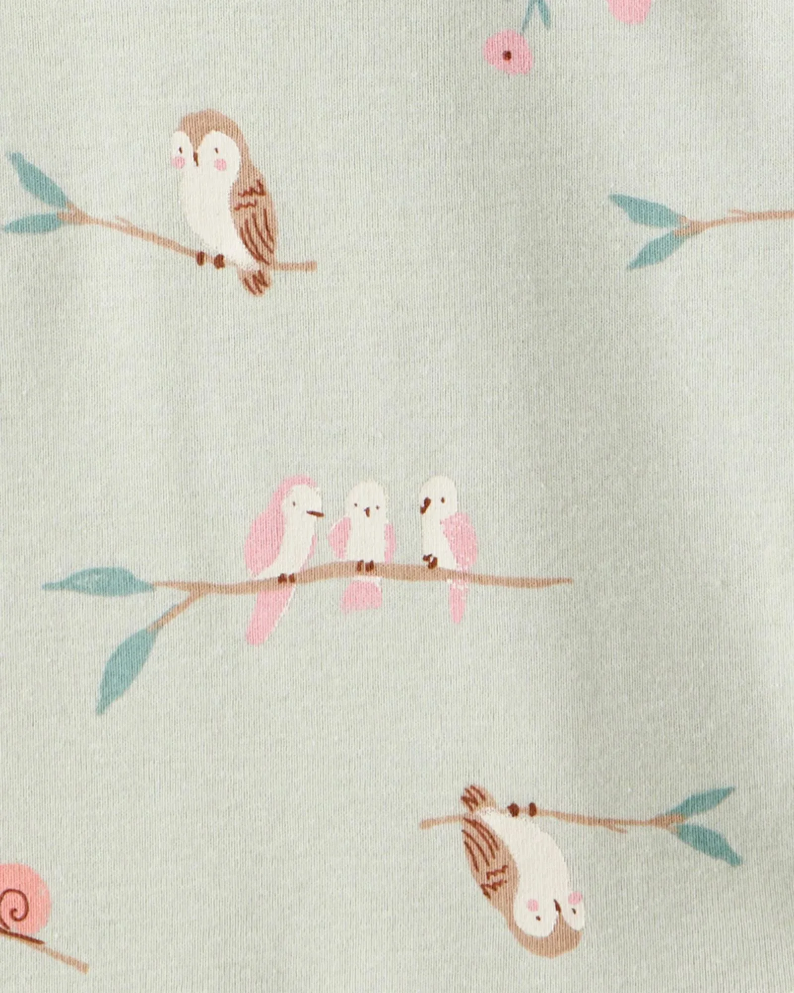 Carter's Set 5 body cu maneca scurta Owl Stripe Floral foto