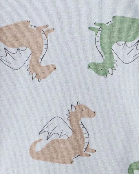 Carter's Set 5 body cu maneca scurta Dragon Stripe foto
