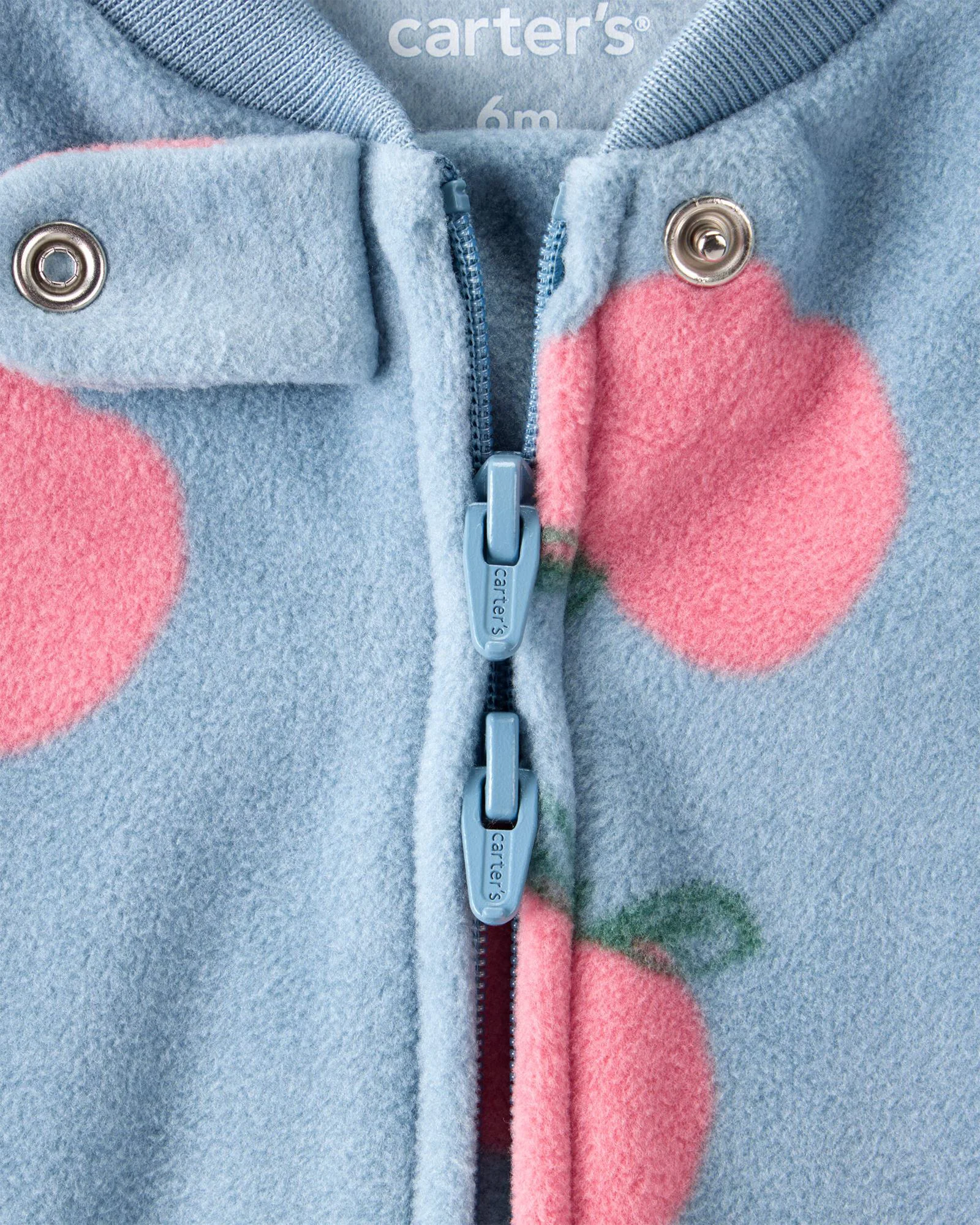 Carter's Pijama din microfleece Apple foto