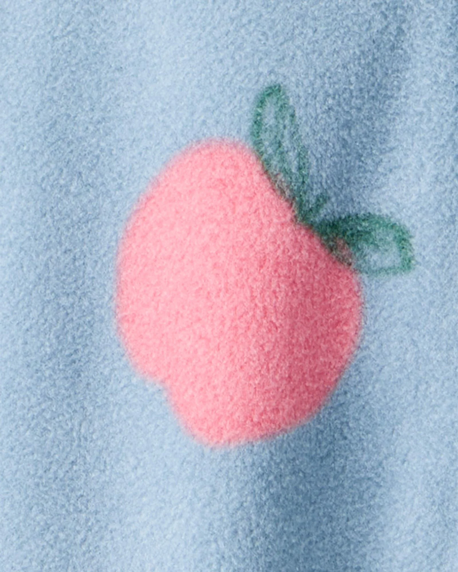 Carter's Pijama din microfleece Apple foto