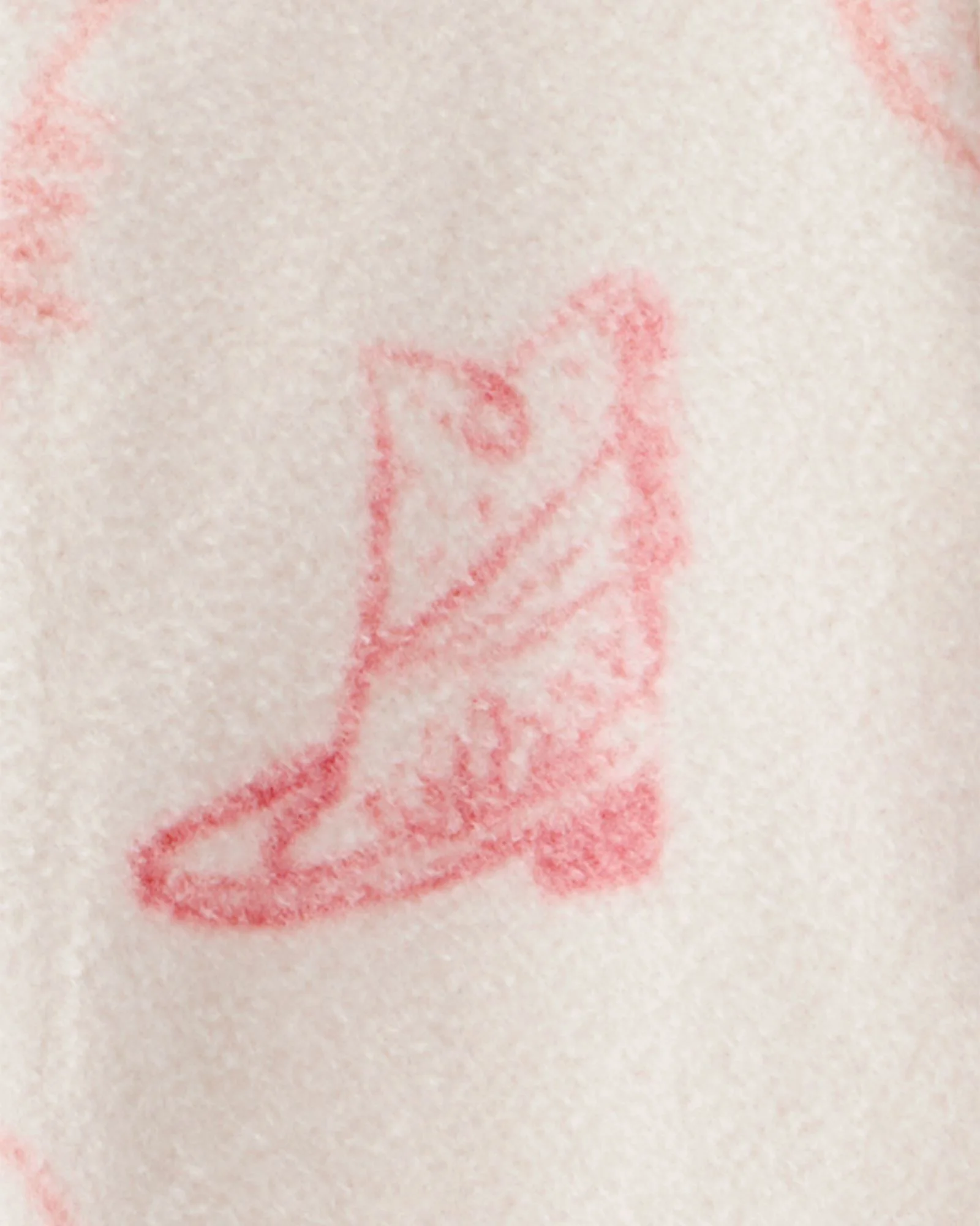 Carter's Пижама из микрофлиса Pink Cowgirl foto