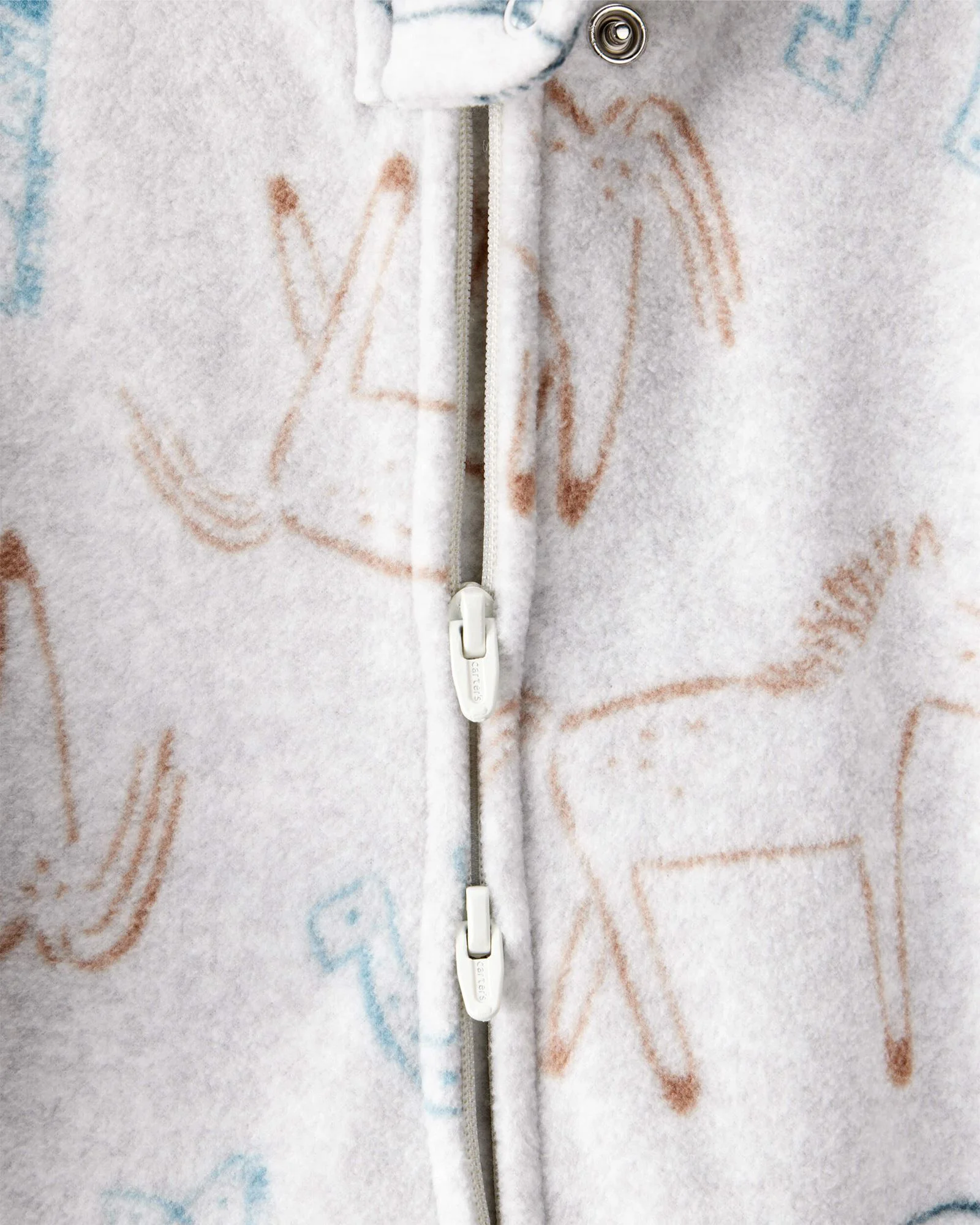 Carter's Pijama din microfleece Blue Cowboy foto