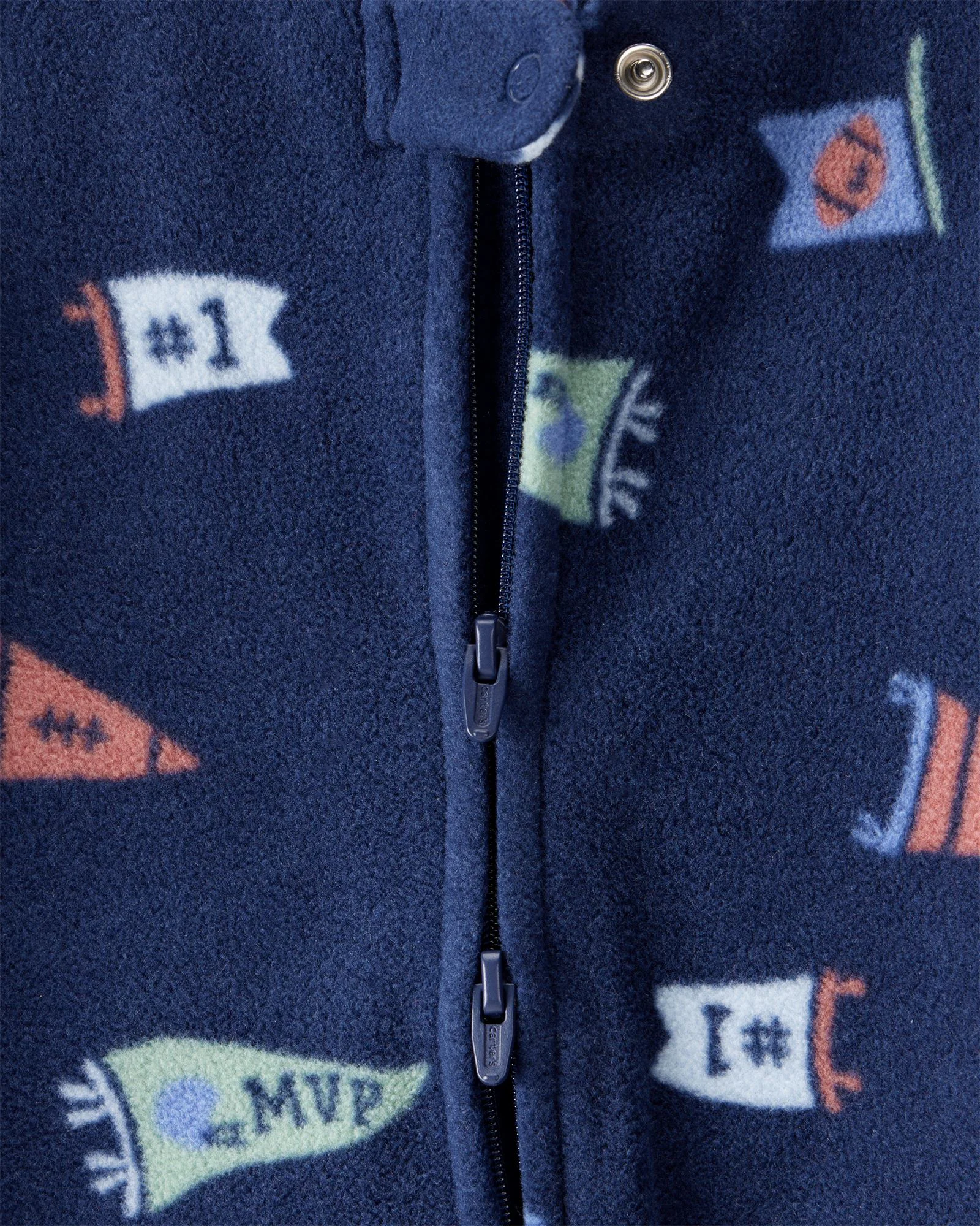 Carter's Pijama din microfleece Banners with Sneakers foto