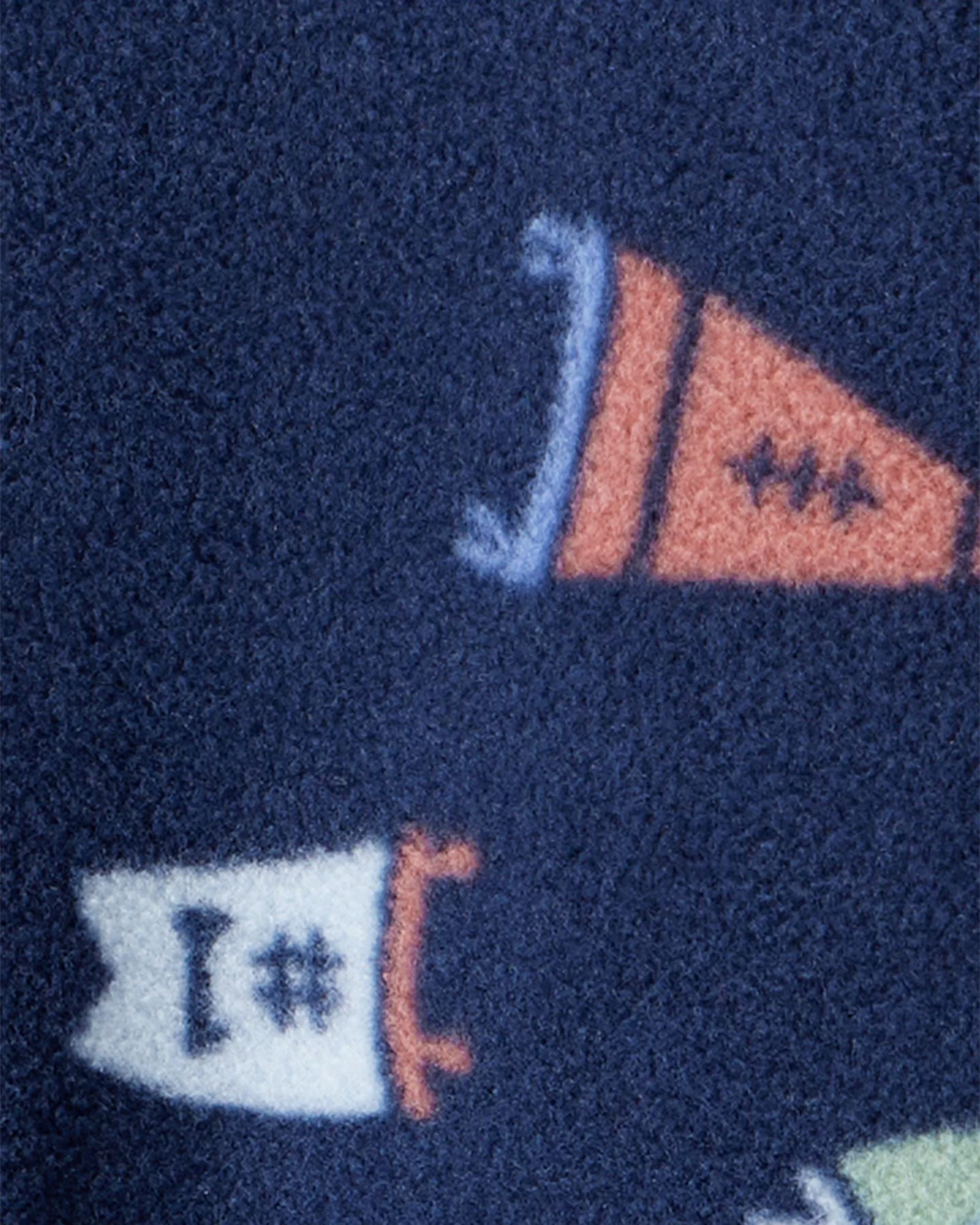 Carter's Pijama din microfleece Banners with Sneakers foto